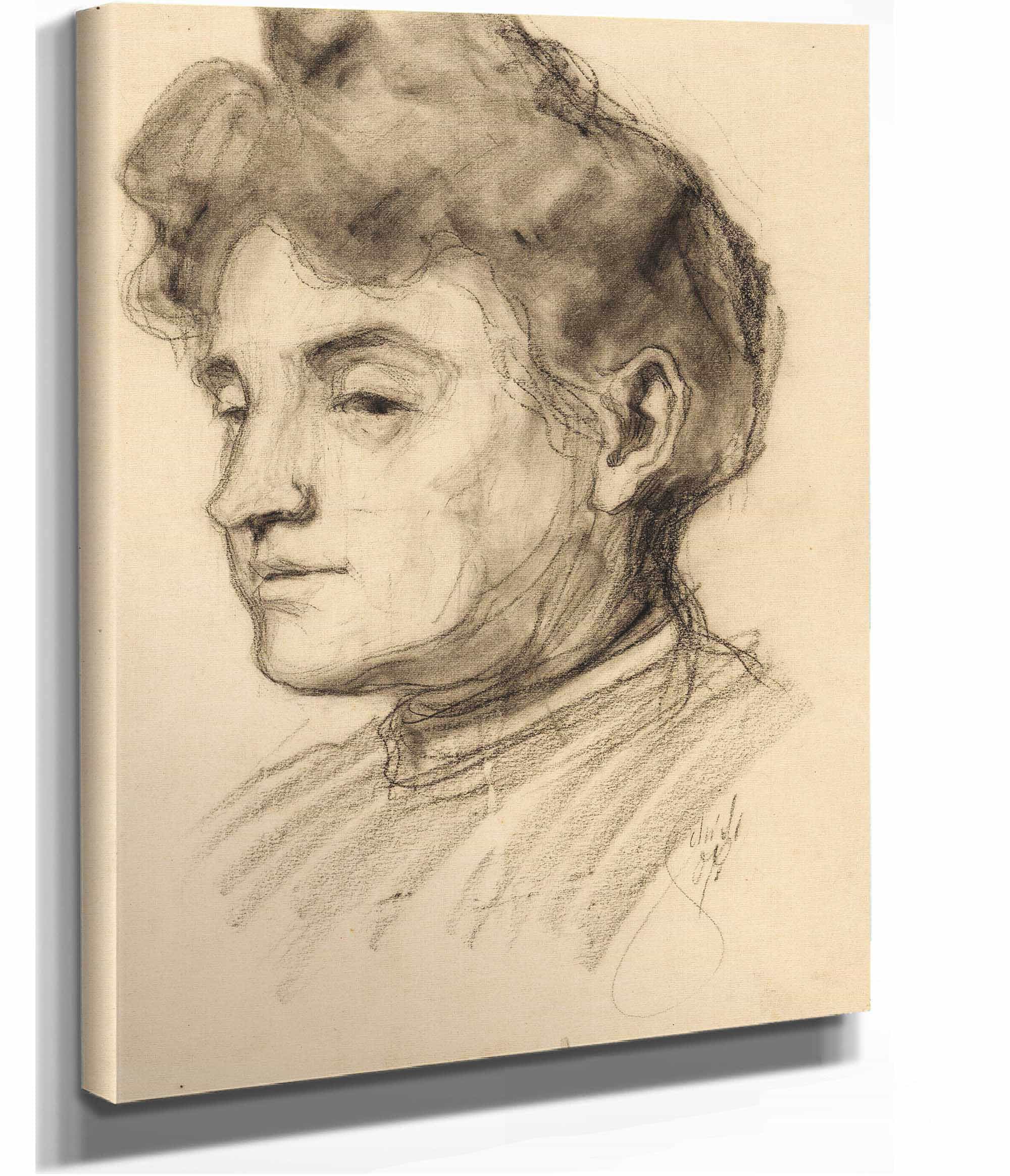 Portrat Marie Schiele by Egon Schiele - Image 2