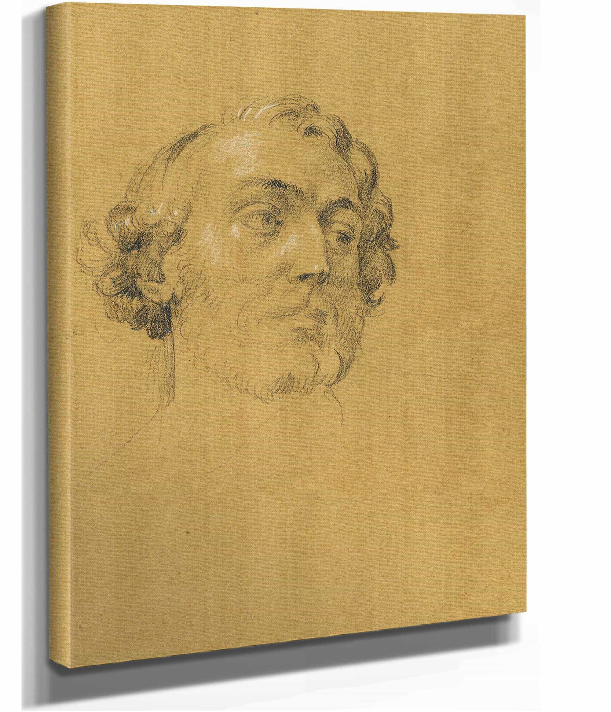 Portratstudie by Johann Peter Krafft