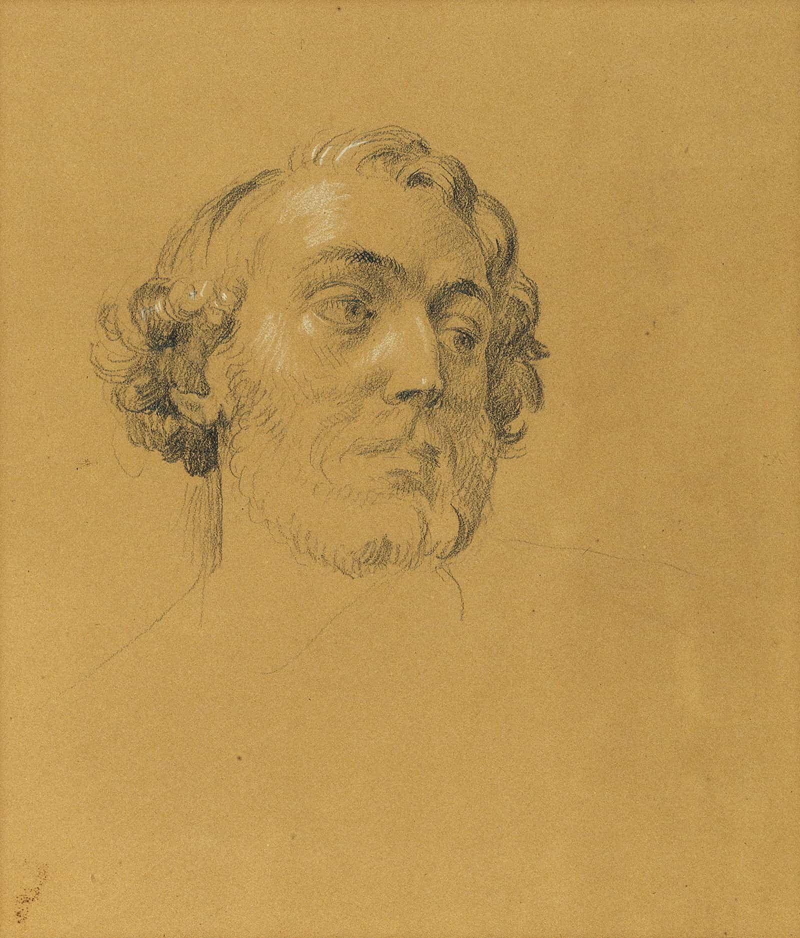 Portratstudie by Johann Peter Krafft - Image 2