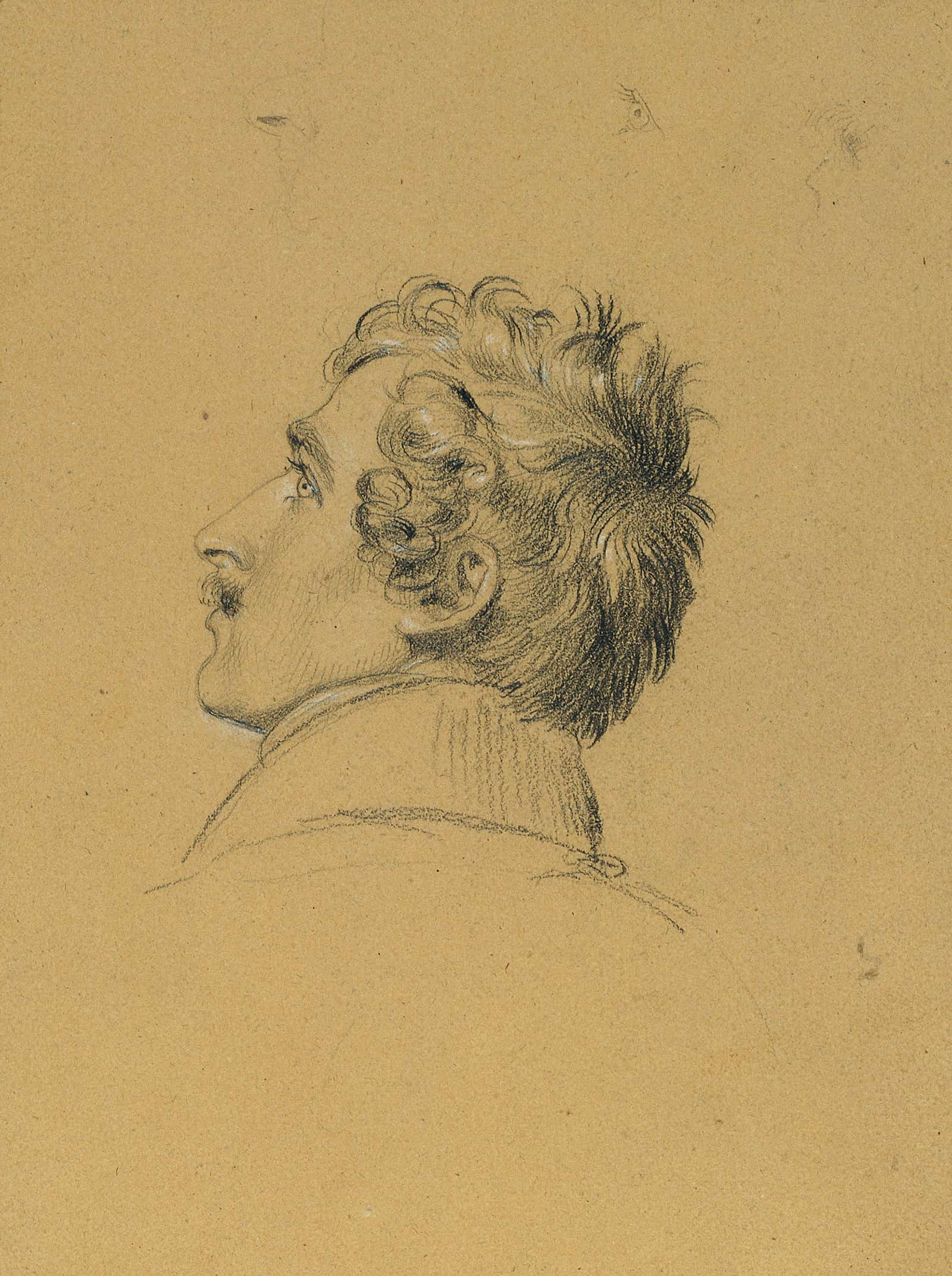 Portratstudie Zu Einzug Nach Dem Pariser Frieden Before by Johann Peter Krafft - Image 2