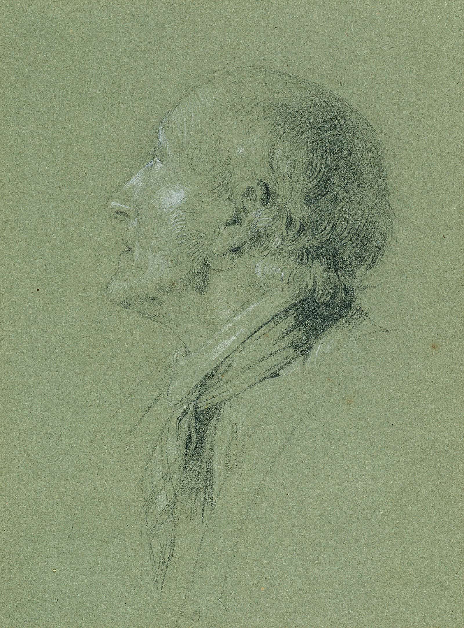 Portratstudie Zur Heimkehr Des Landwehrmannes Before by Johann Peter Krafft - Image 2