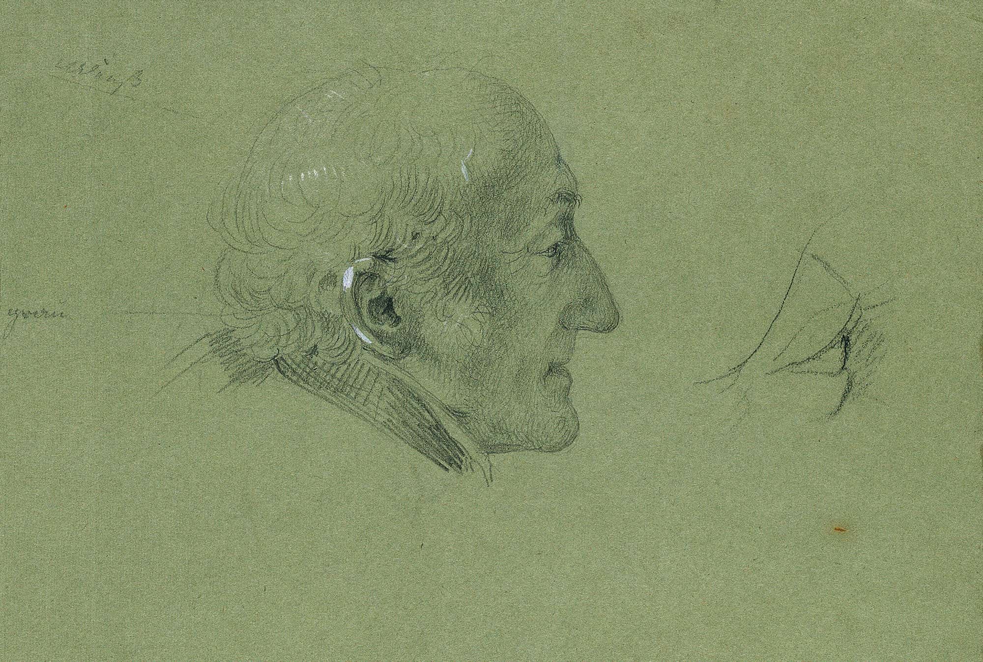 Portratstudie Zur Heimkehr Des Landwehrmannes Before by Johann Peter Krafft - Image 5