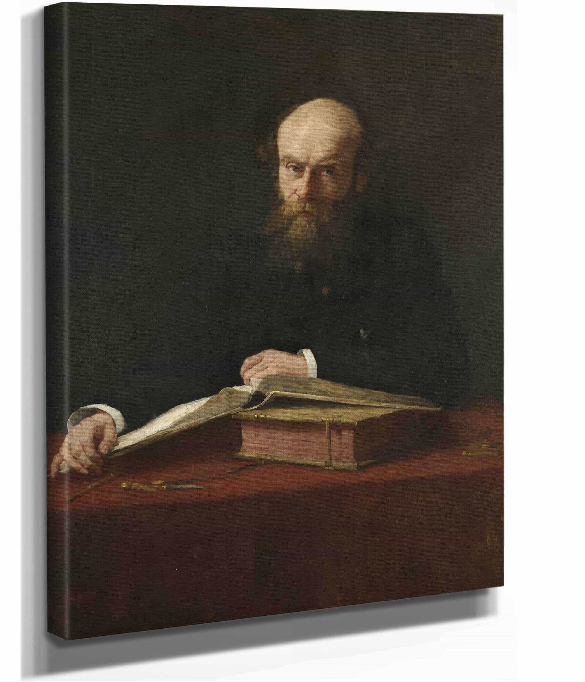 Portret Van Dr Pjh Cuypers  by Therese Schwartze - Image 2