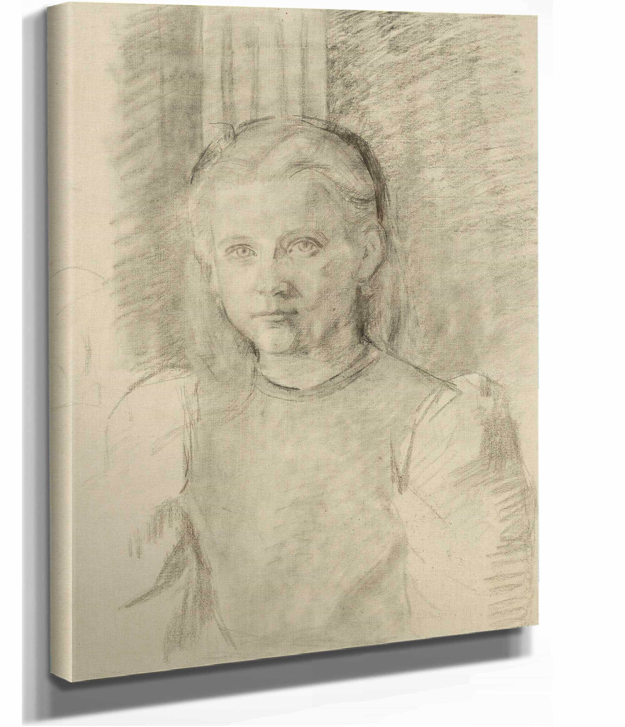 Portret Van Een Jong Meisje by Therese Schwartze - Image 2