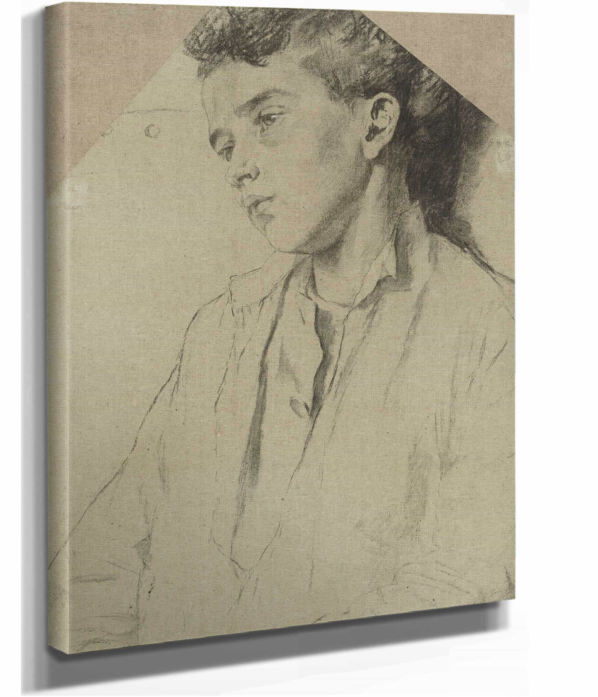 Portret Van Een Jongen by Therese Schwartze - Image 2