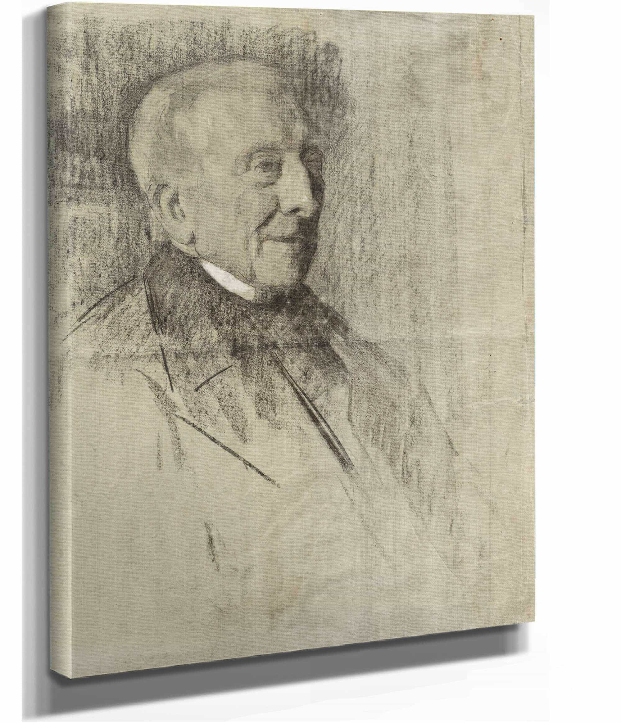 Portret Van Een Oude Heer Naar Rechts by Therese Schwartze - Image 2