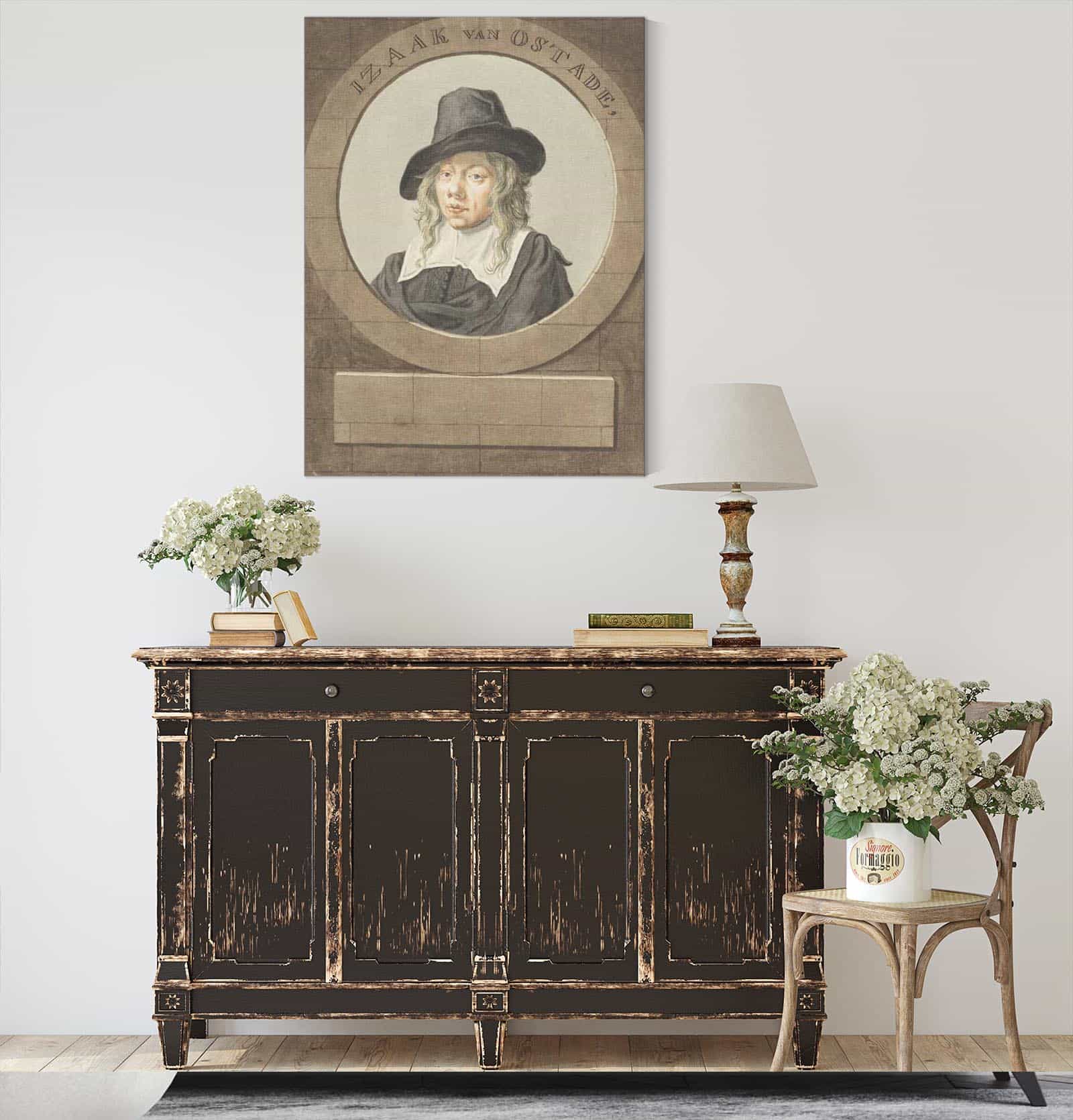 Portret Van Isaak Van Ostade by Adriaen Van Ostade - Image 4