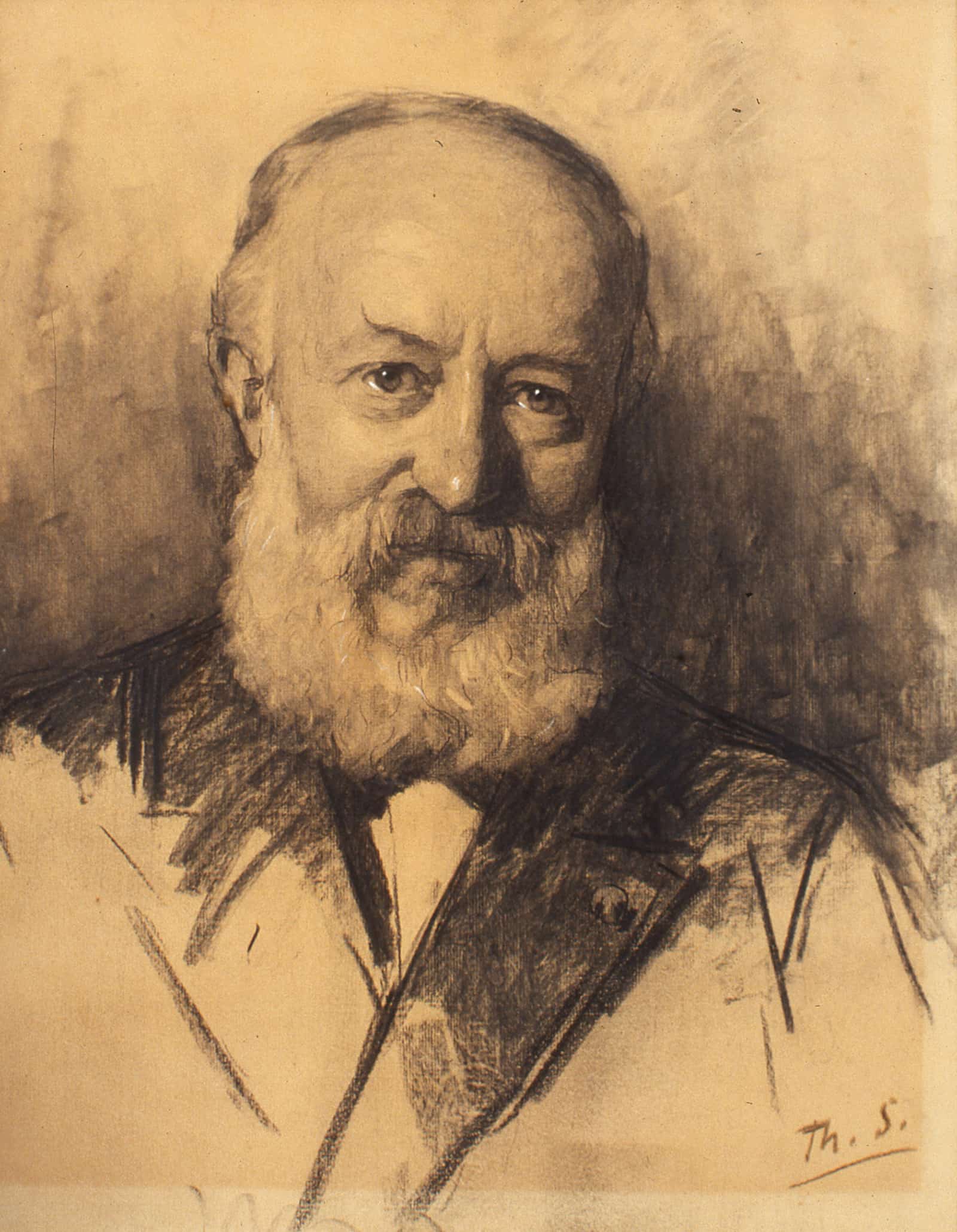 Portret Van Michael De Goeje by Therese Schwartze