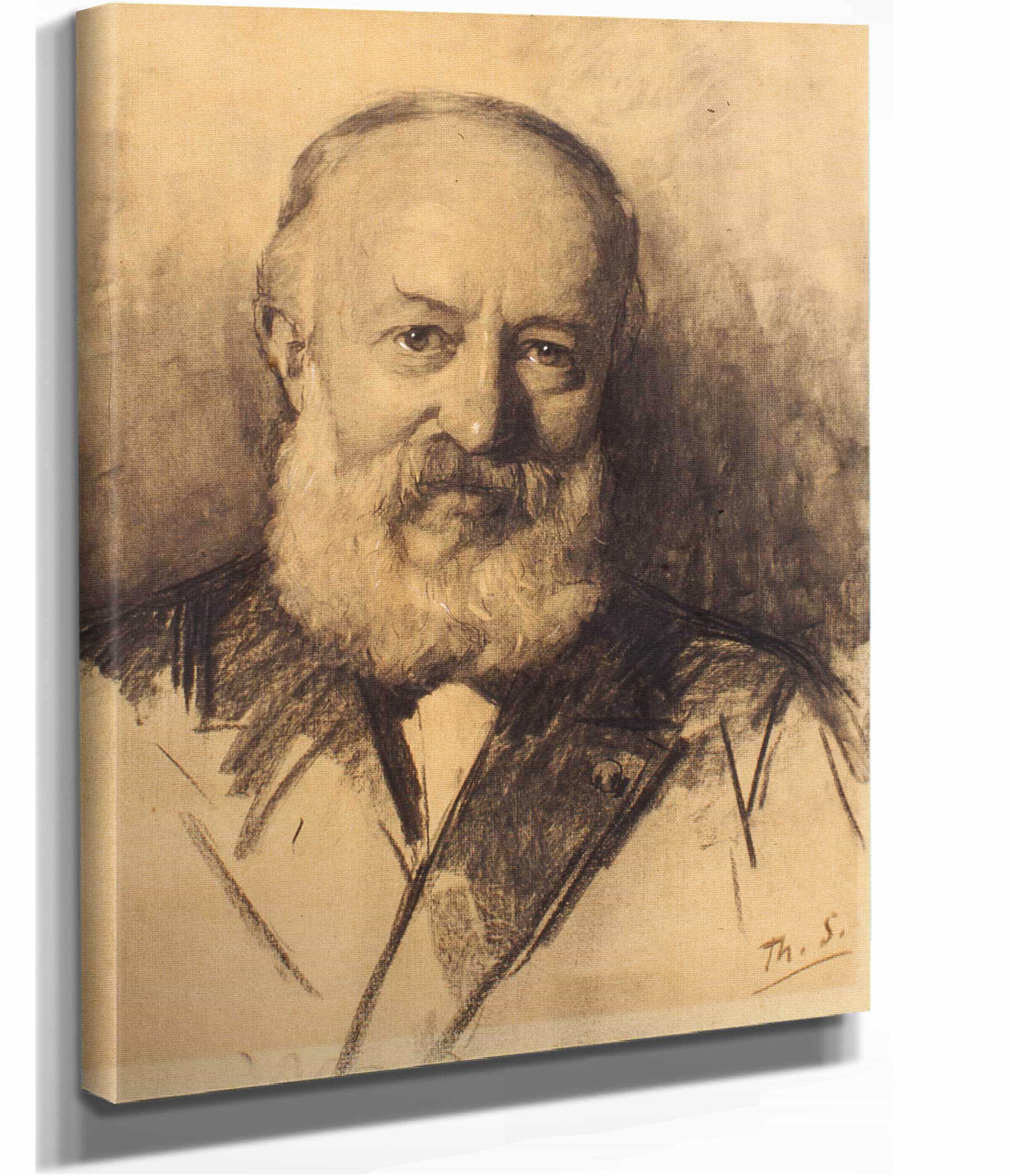 Portret Van Michael De Goeje by Therese Schwartze - Image 2