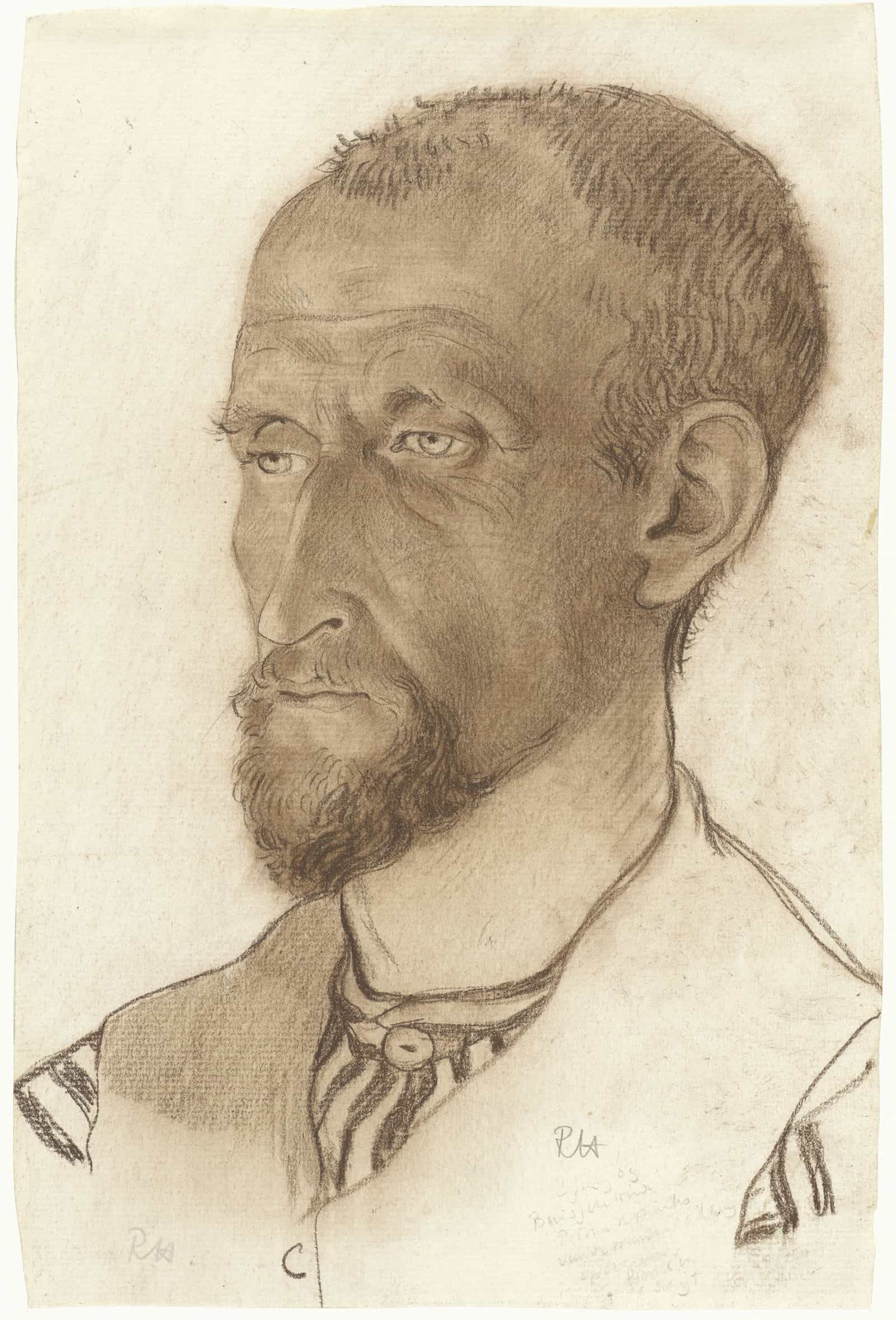 Portret Van Petrus Koninks Naar Links by Richard Nicolaus Roland Holst