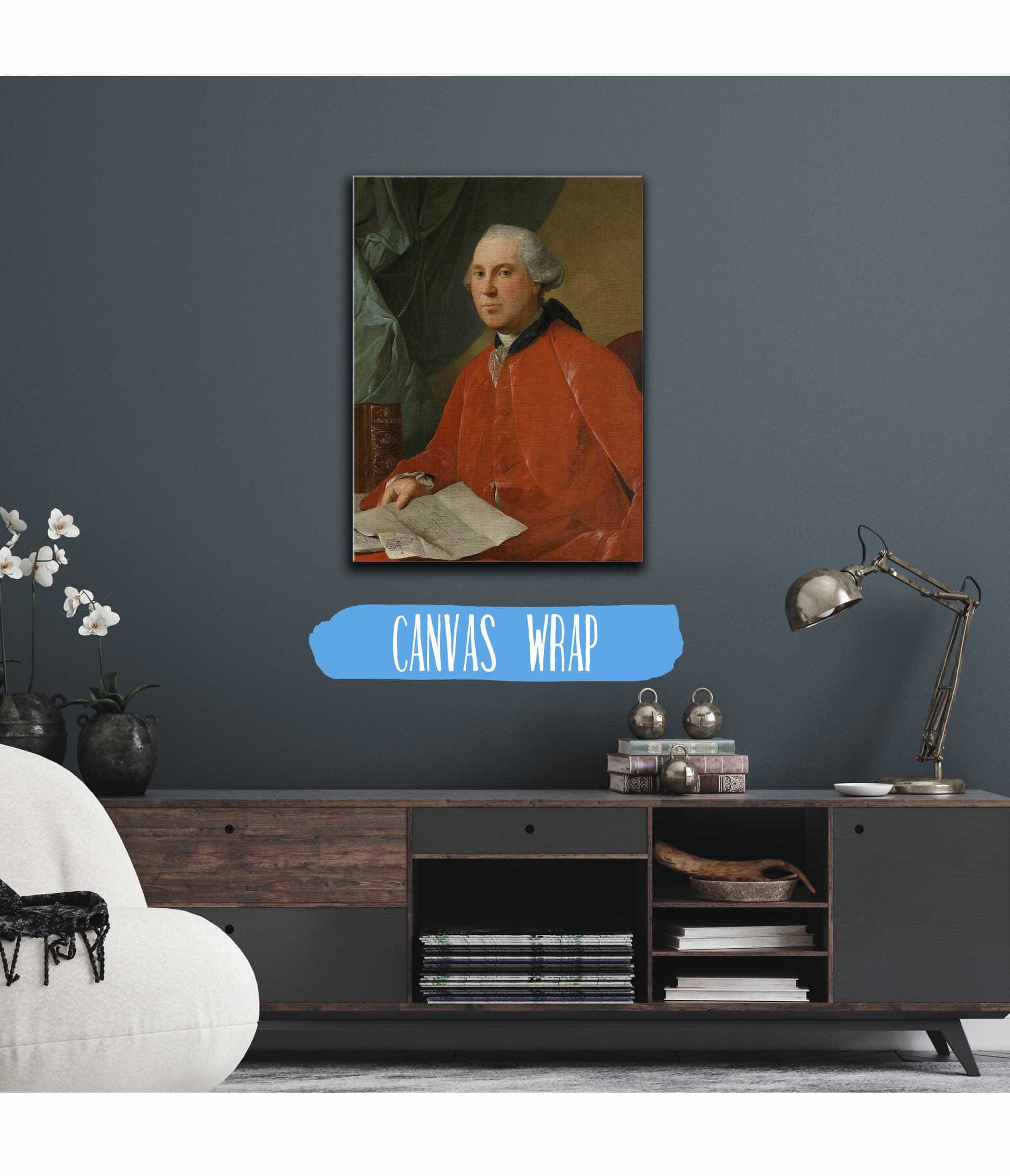 Portrett Av Lauritz Christian Steen by Jens Juel - Image 3