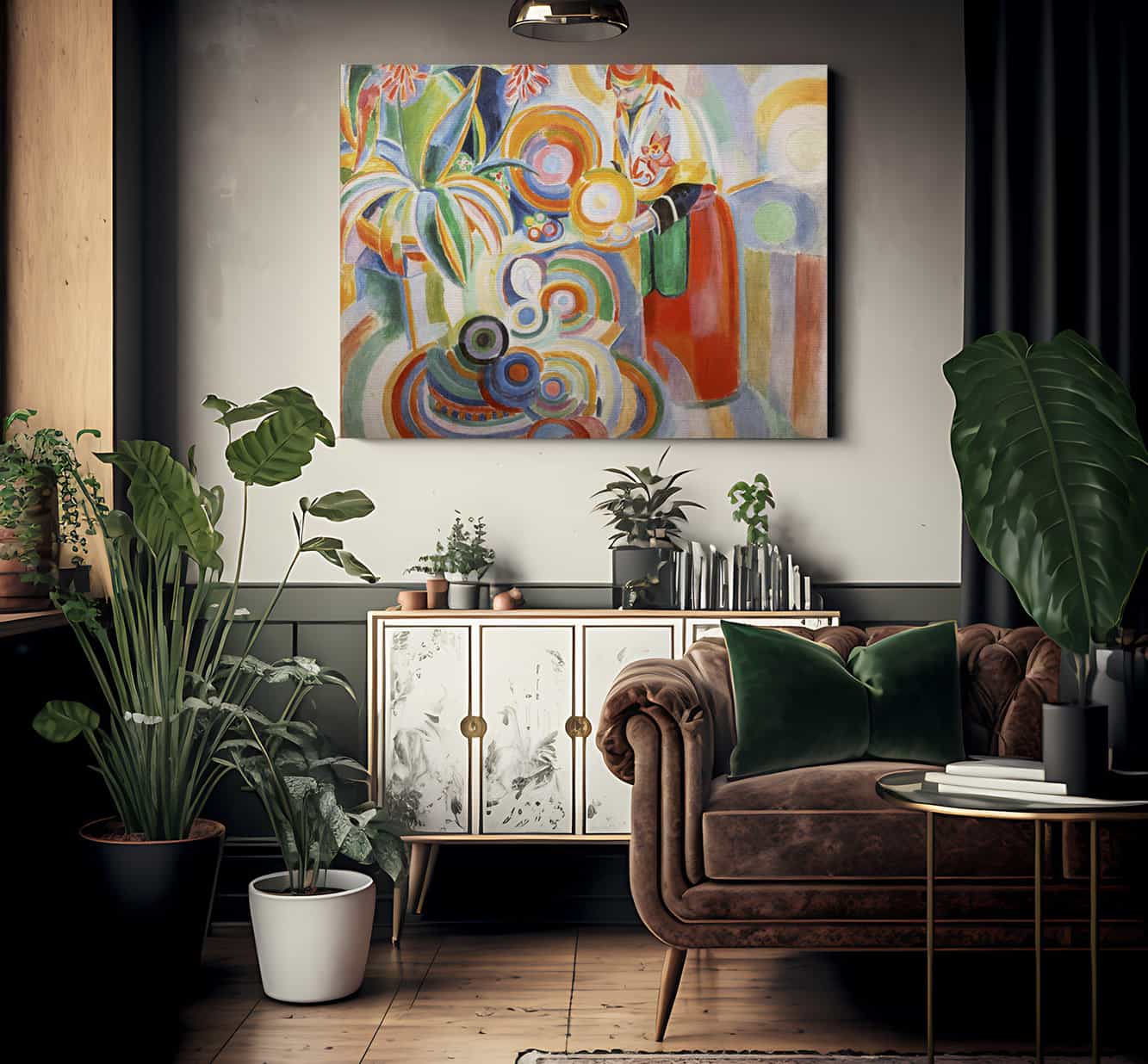 Portuguese Woman By Robert Delaunay - Image 2