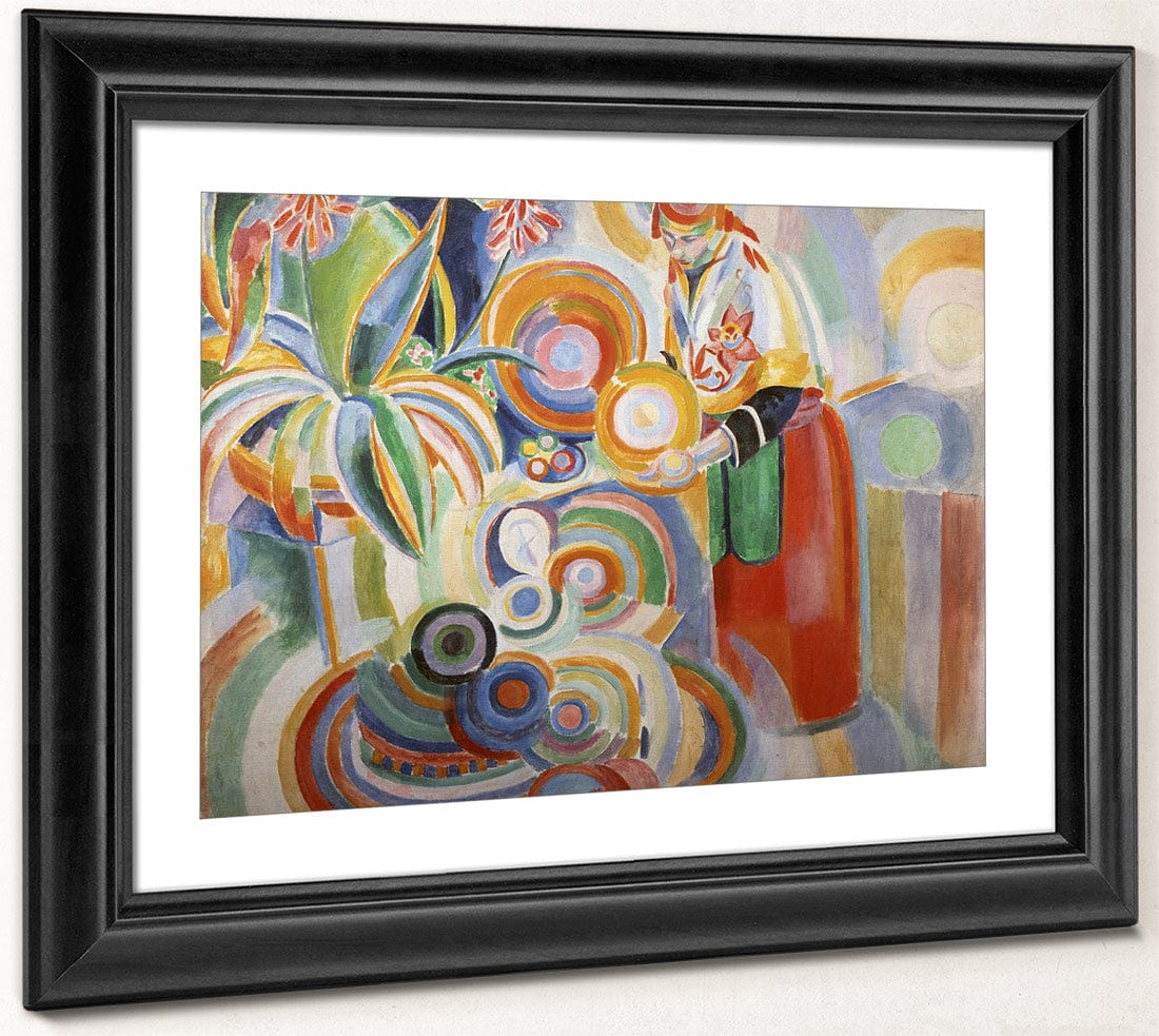 Portuguese Woman By Robert Delaunay - Image 4