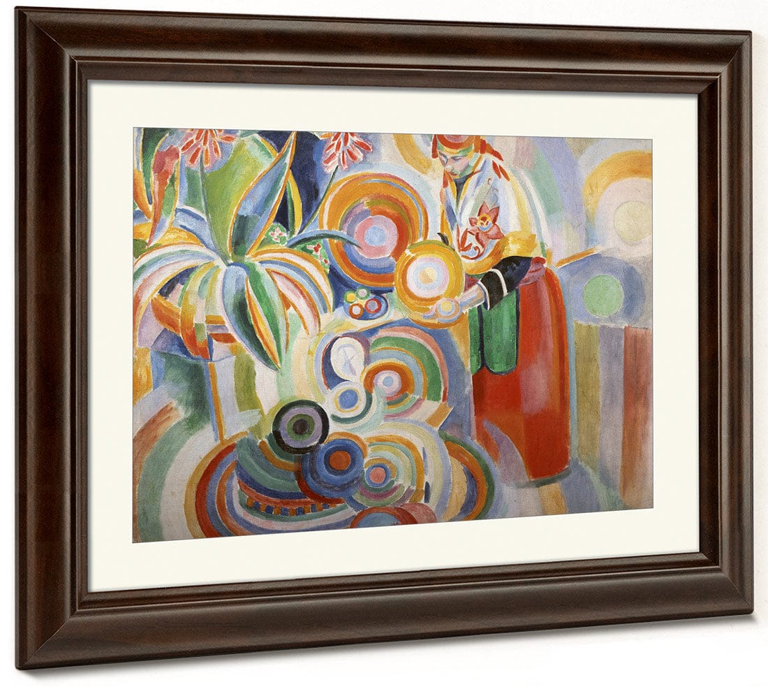 Portuguese Woman By Robert Delaunay - Image 5