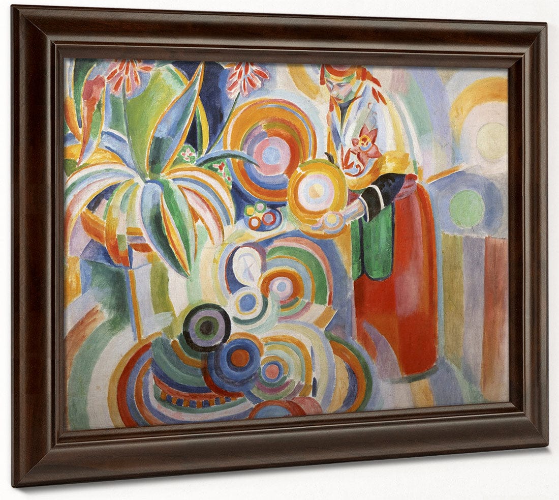 Portuguese Woman By Robert Delaunay - Image 6