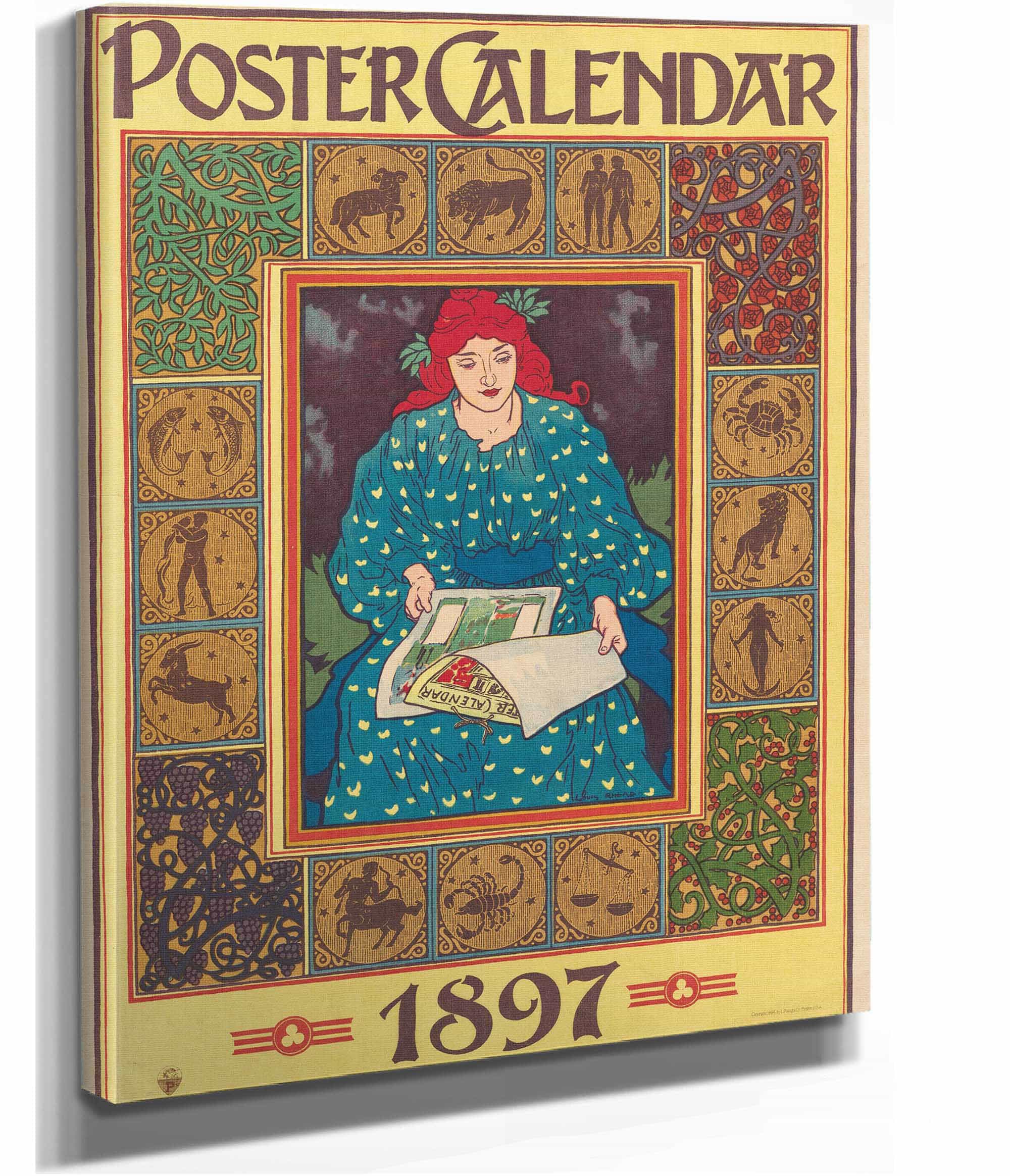 Poster Calendar by Louis Rhead - Image 2