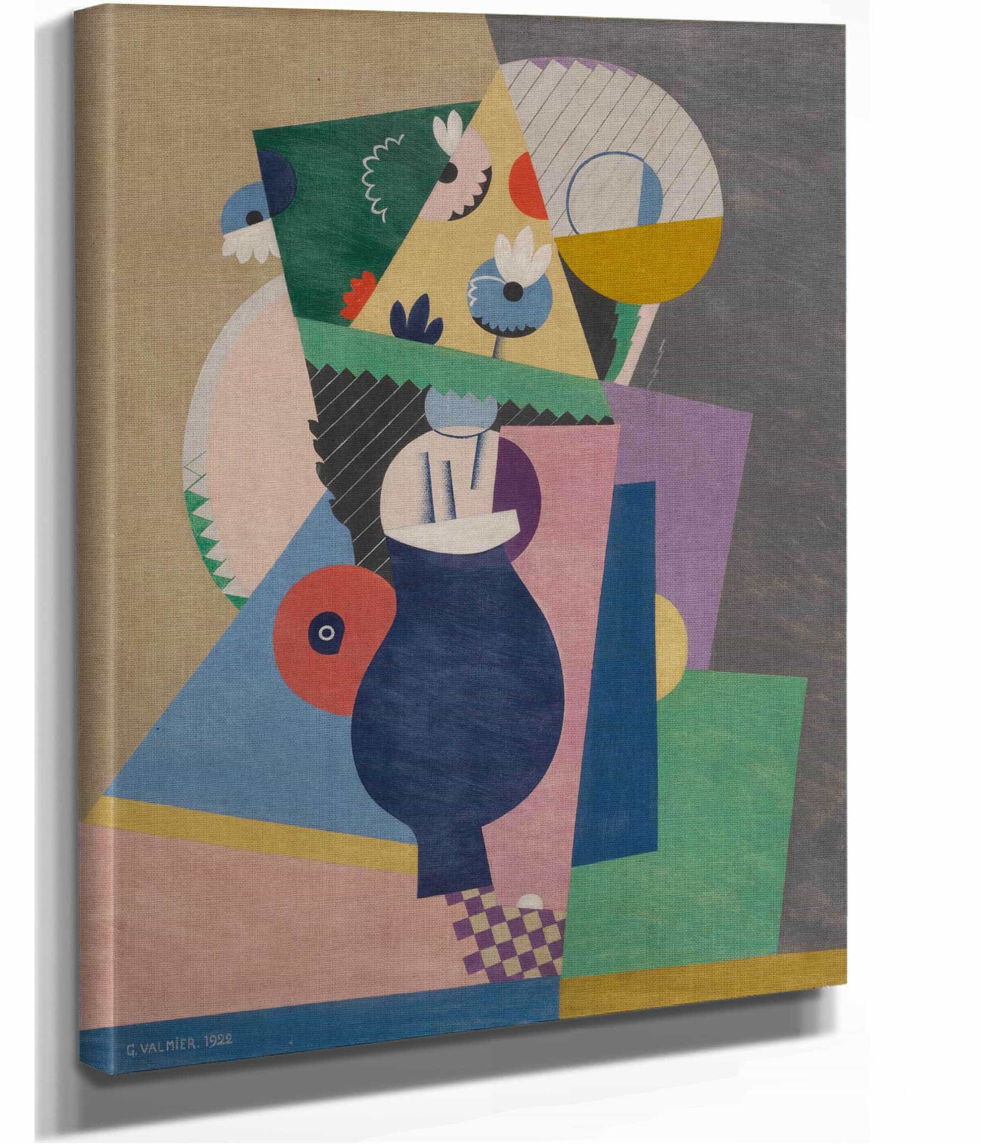 Pot De Fleurs by Georges Valmier - Image 2