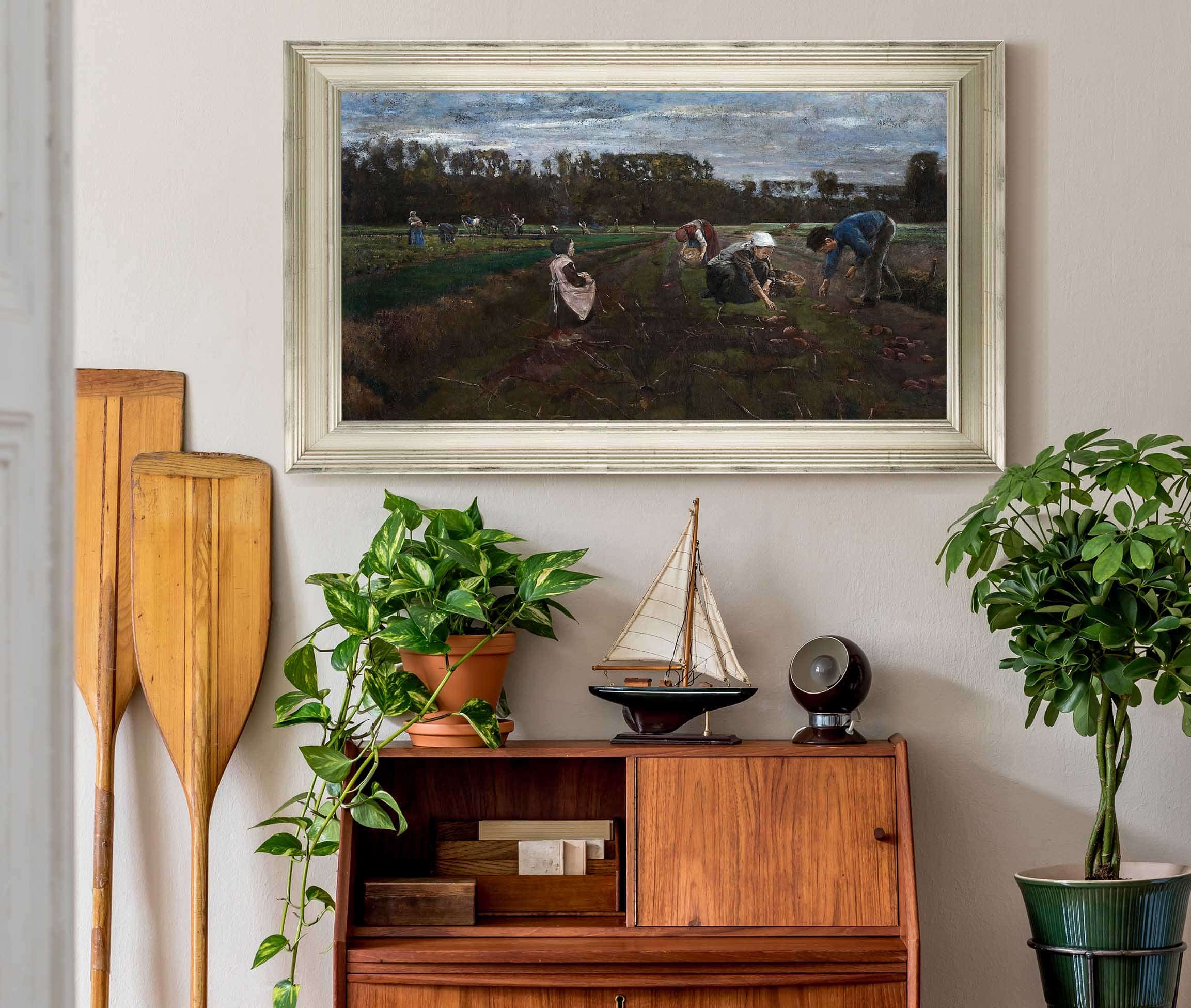 Potato Harvest by Max Liebermann - Image 6