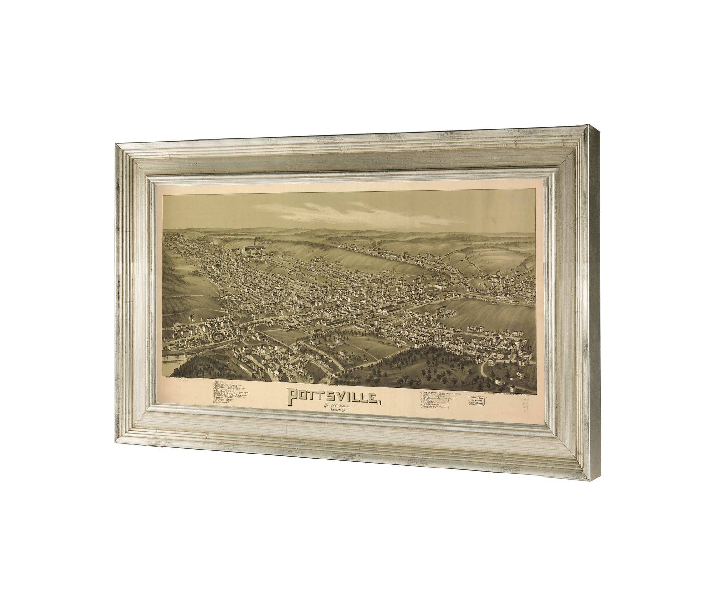 Pottsville Pennsylvania 1889 State Of Pennsylvania - Image 3