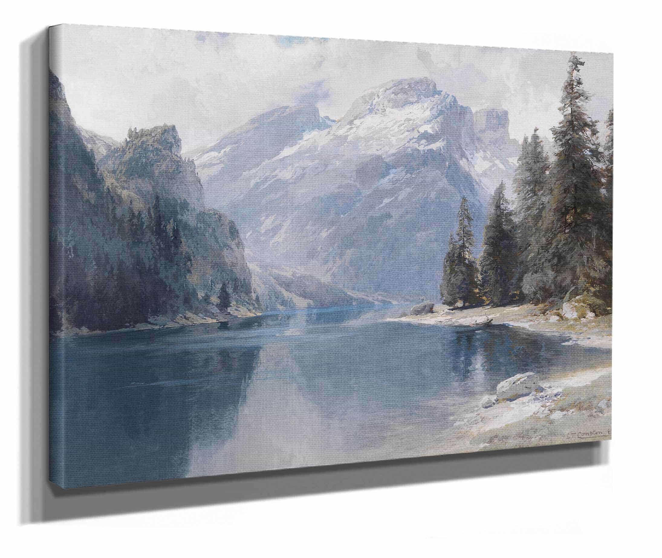 Pragser Wildsee by Edward Theodore Compton
