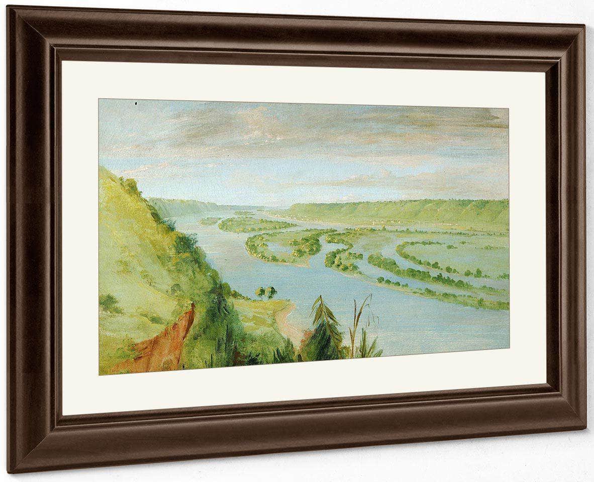 Prairie Du Chien, United States Garrison By George Catlin - Image 3