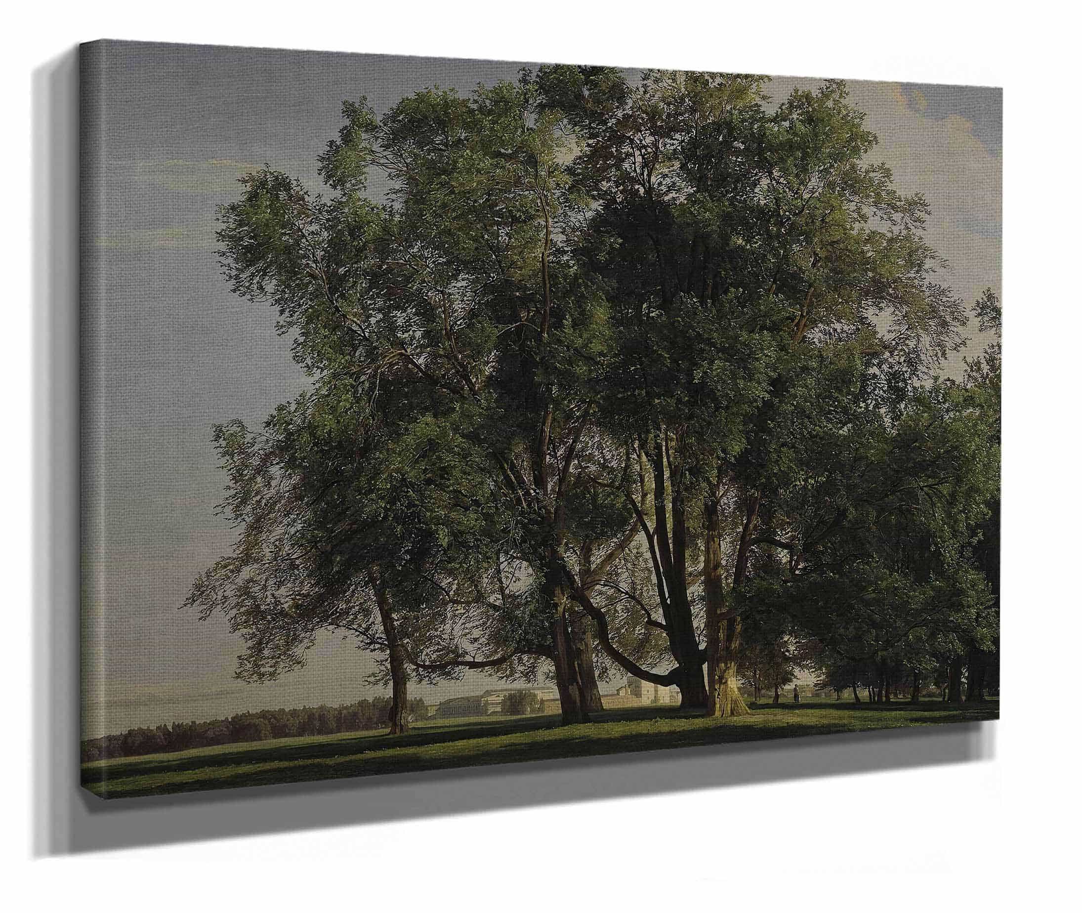 Prater Landscape by Ferdinand Georg Waldmuller - Image 2