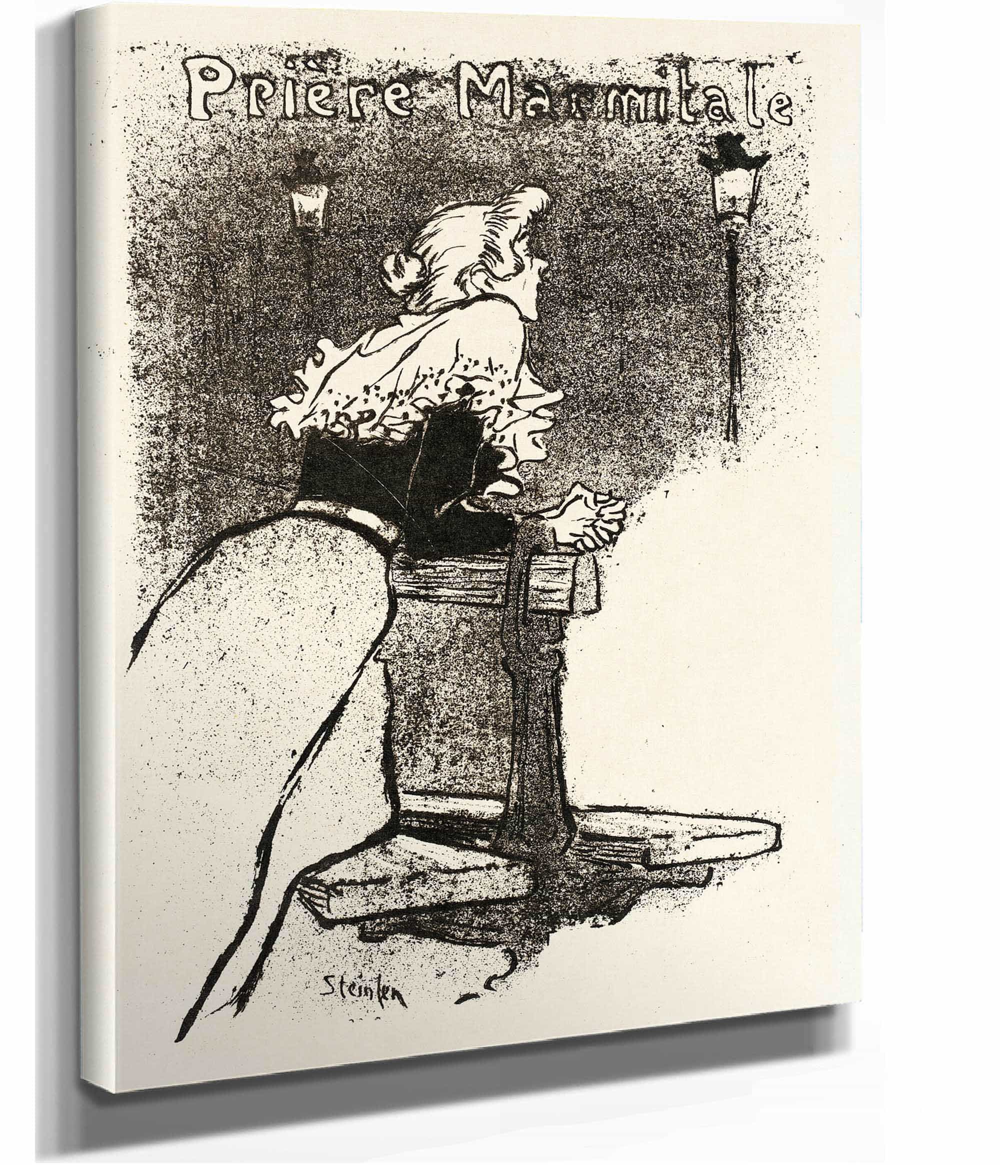 Priere Marmitale by Theophile Alexandre Steinlen - Image 2