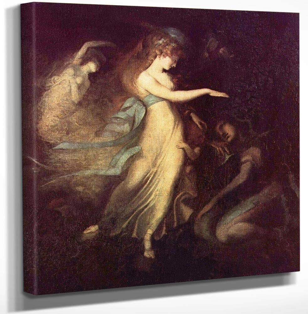 Prince Arthur And The Fairy Queen By Henry Fuseli - Image 3