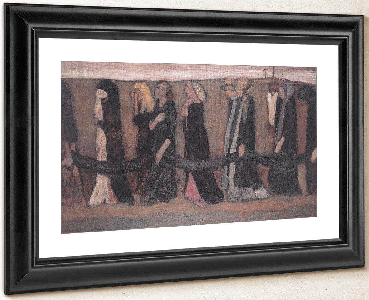 Procession Of Wailing Women By Paula Modersohn Becker - Image 4