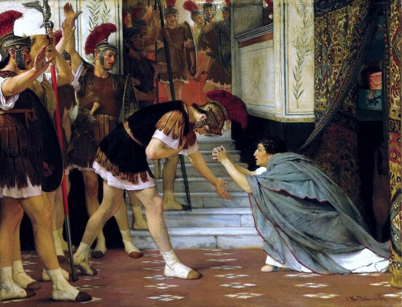 Proclaiming Claudius Emperor, Opus Xlviii Painting Alma Tadema Canvas Art - Image 5