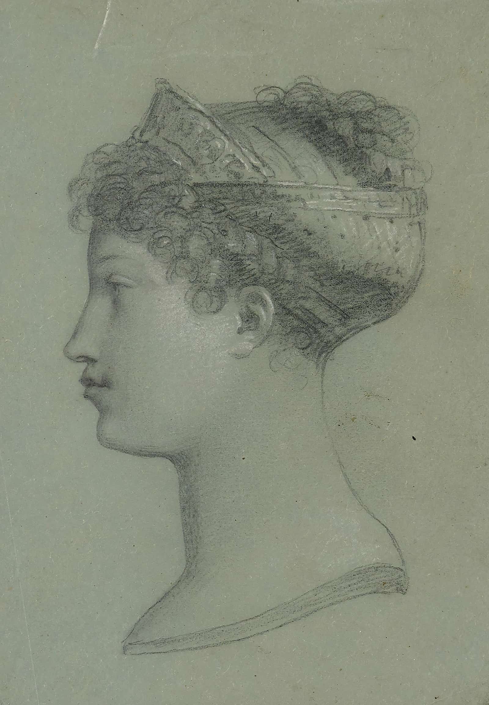Profil De Marie Louise by Pierre Paul Prudhon