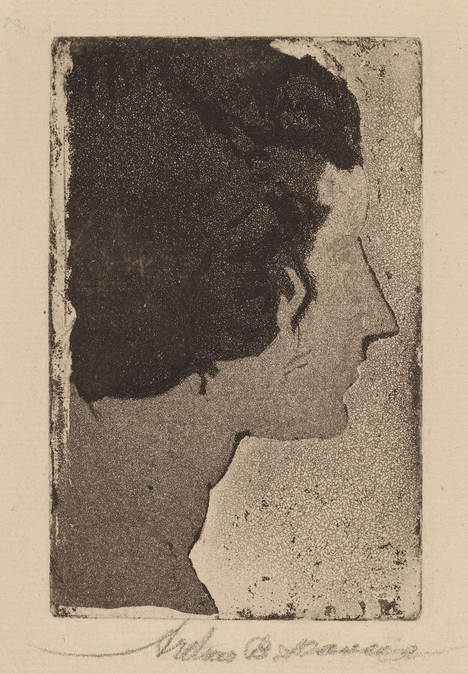 Profile by Arthur Bowen Davies