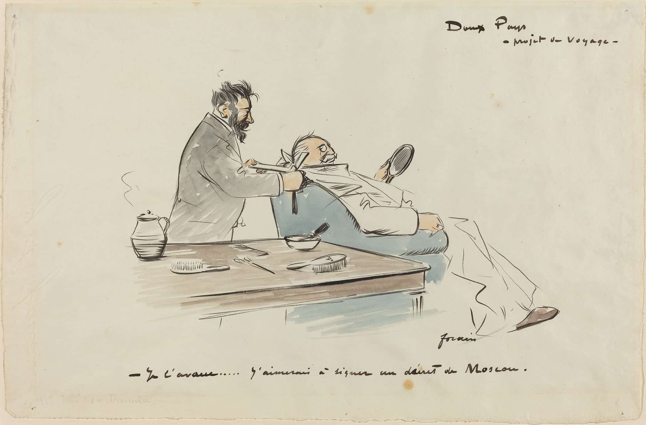 Project De Voyage by Jean Louis Forain - Image 2