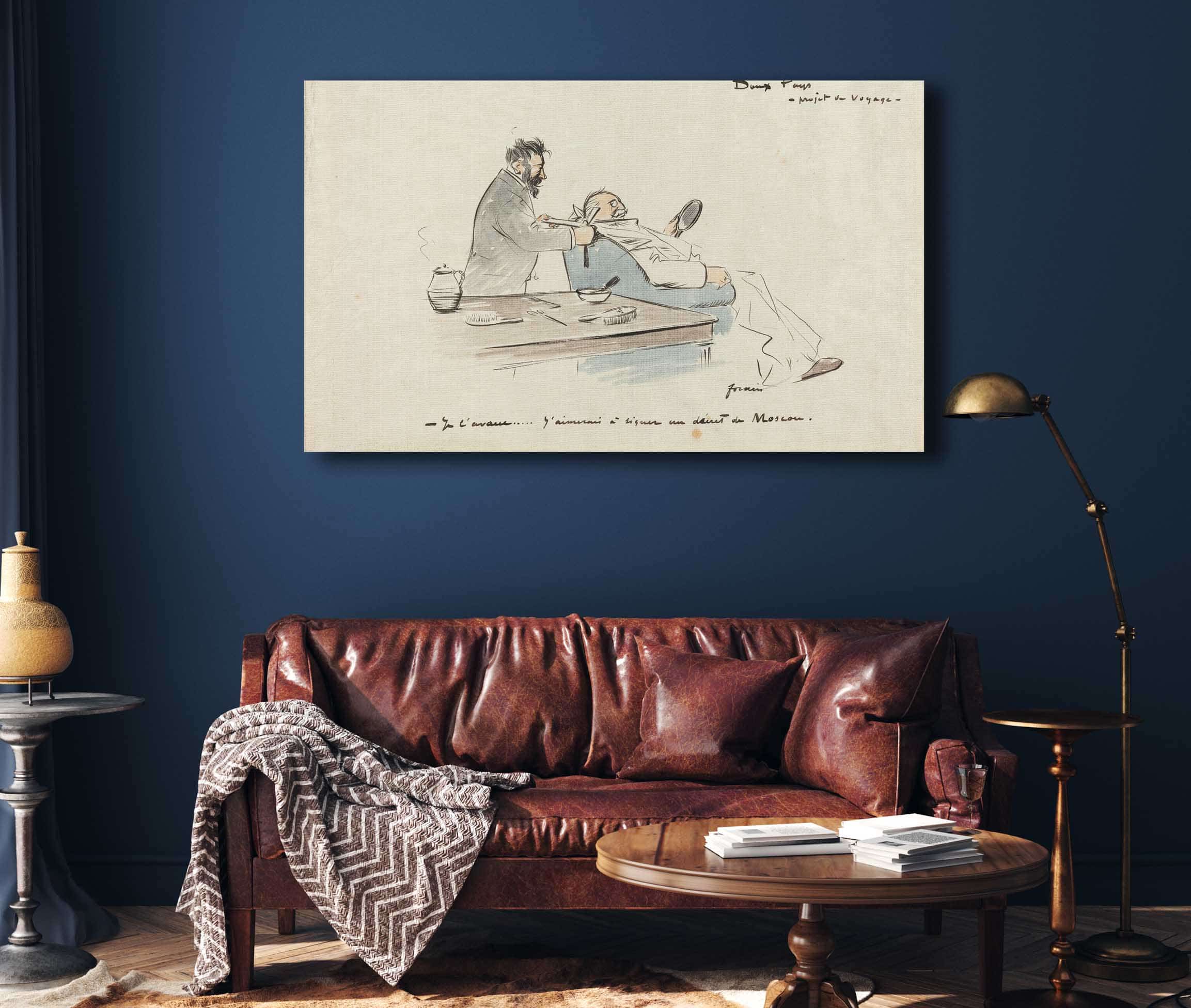 Project De Voyage by Jean Louis Forain - Image 4