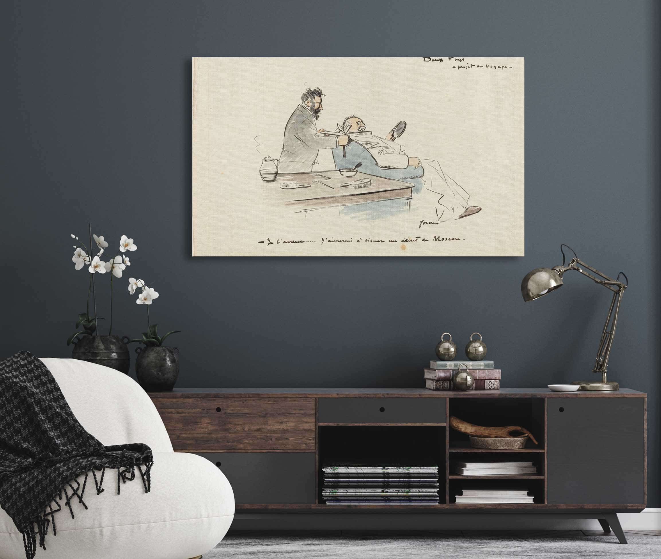 Project De Voyage by Jean Louis Forain - Image 5