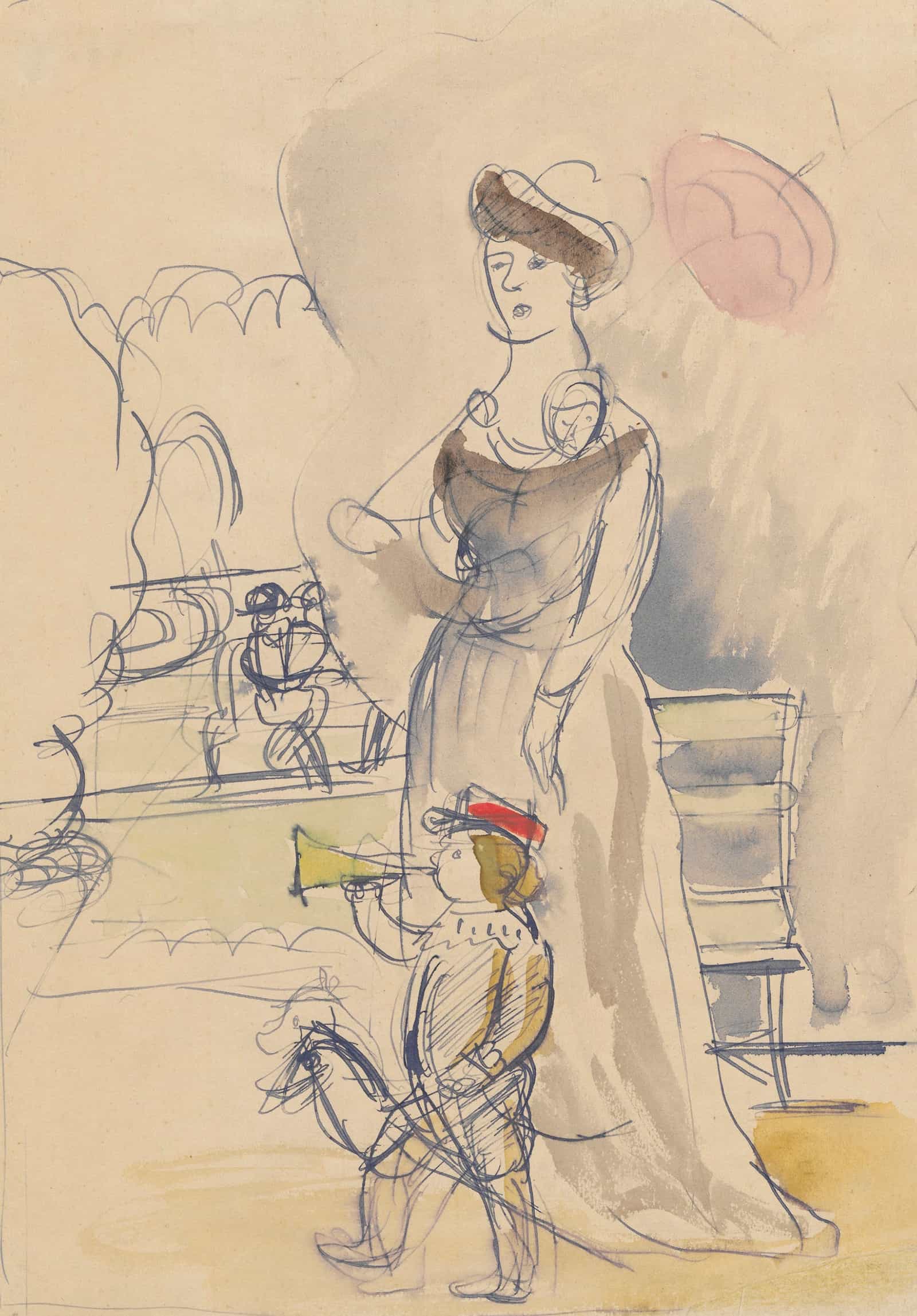 Promenade Ii by Zygmunt Waliszewski