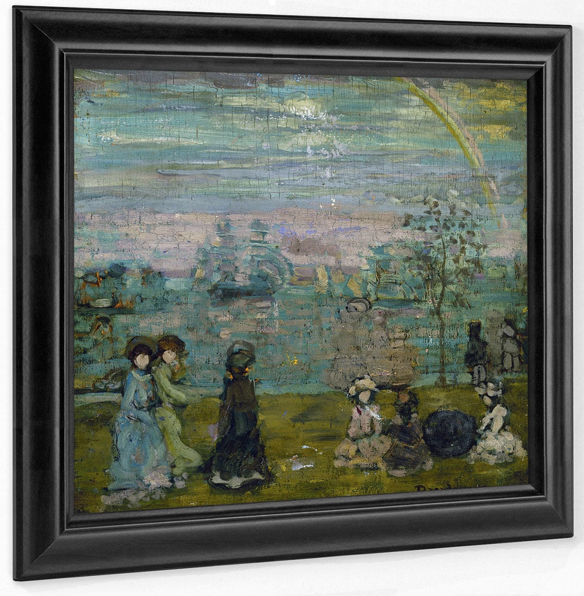 Promenade With Parasols By Maurice Brazil Prendergast - Image 6