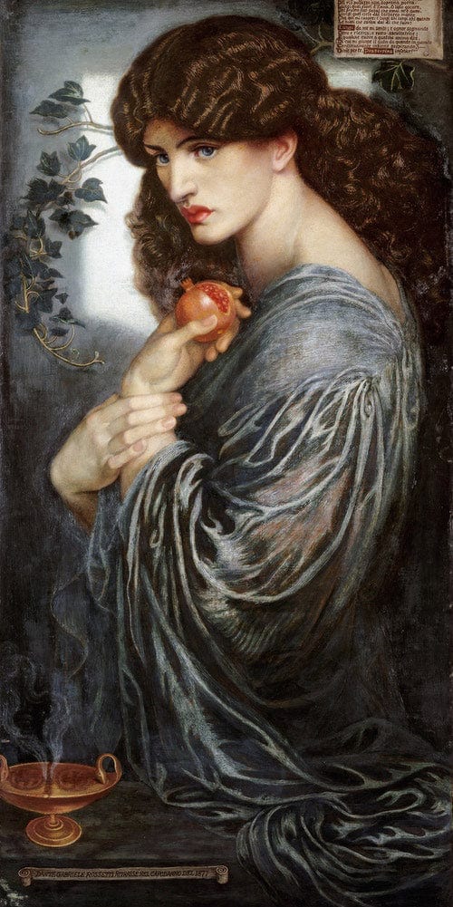 Proserpine 1874 By Dante Gabriel Rossetti - Image 2