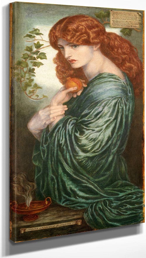 Proserpine 1882 39 2X78 7Cm Birmingham Museum And Art Gallery By Dante Gabriel Rossetti - Image 3