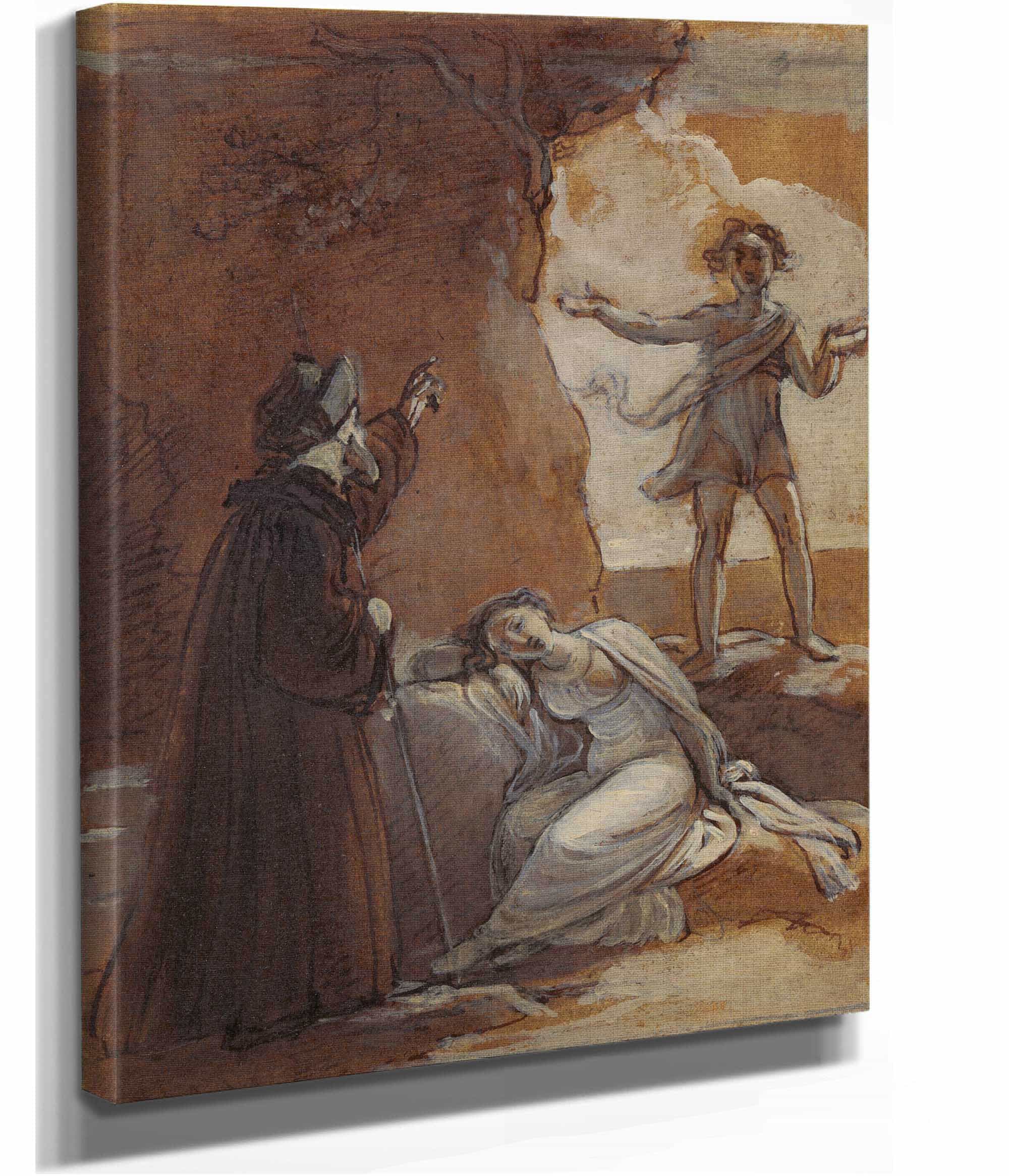 Prospero And Ariel by Robert Smirke - Image 2
