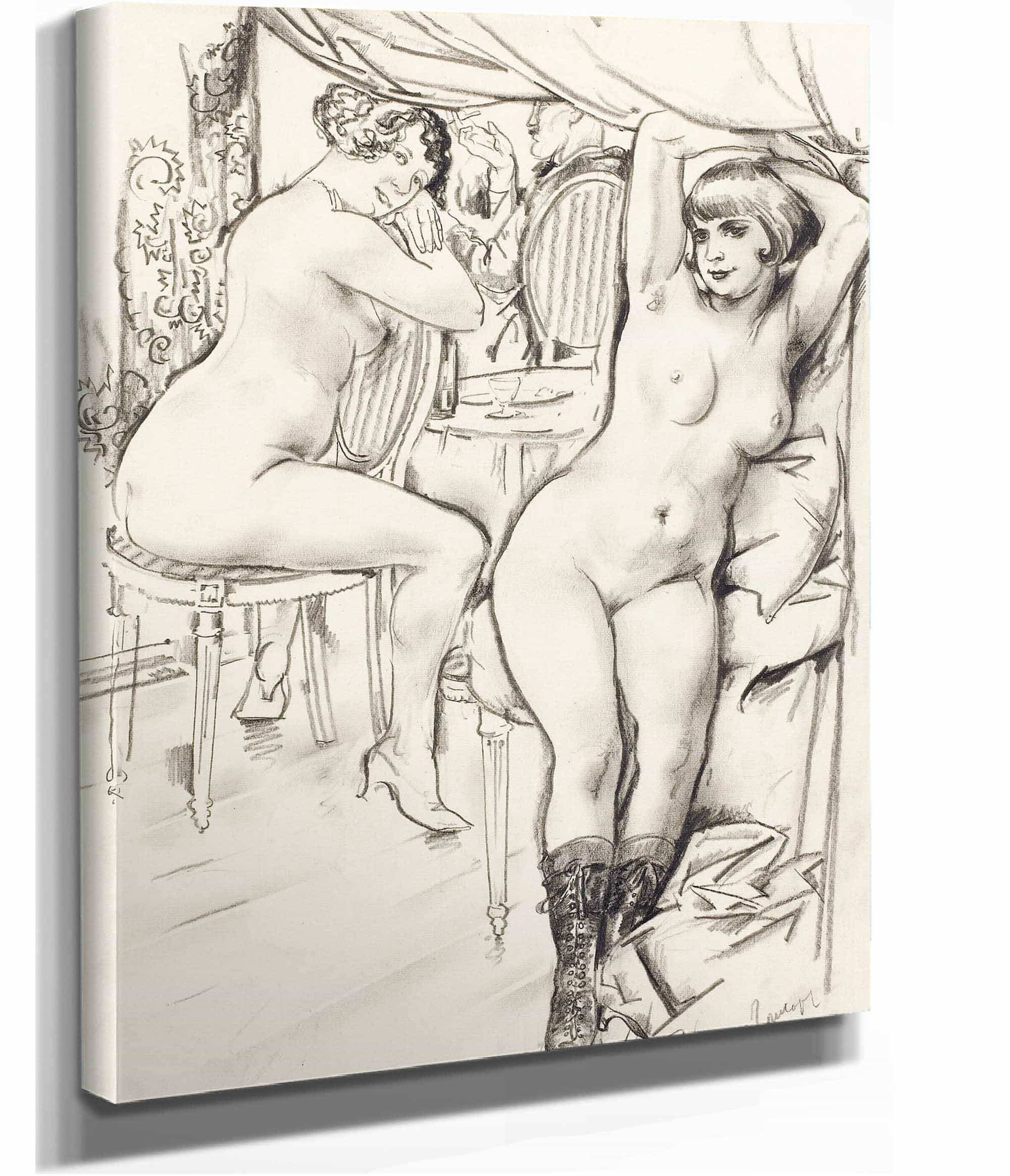 Prostitutes by Boris Grigoriev - Image 2
