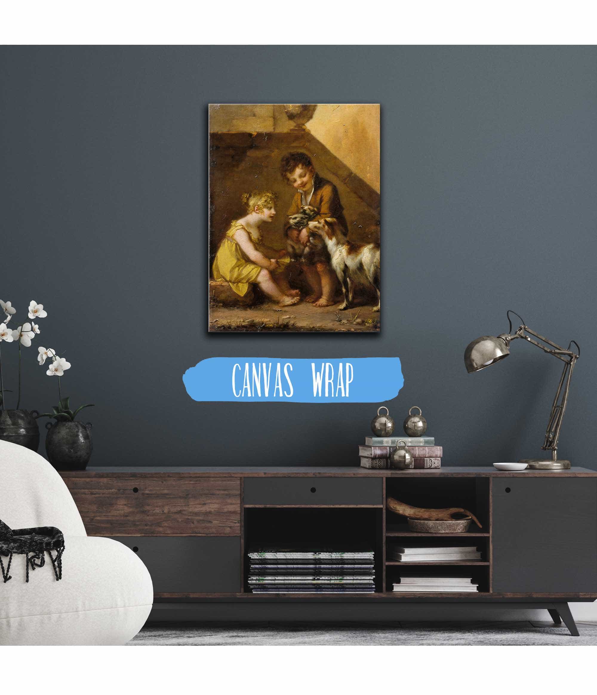 Puppies S by Pierre Paul Prudhon - Image 3