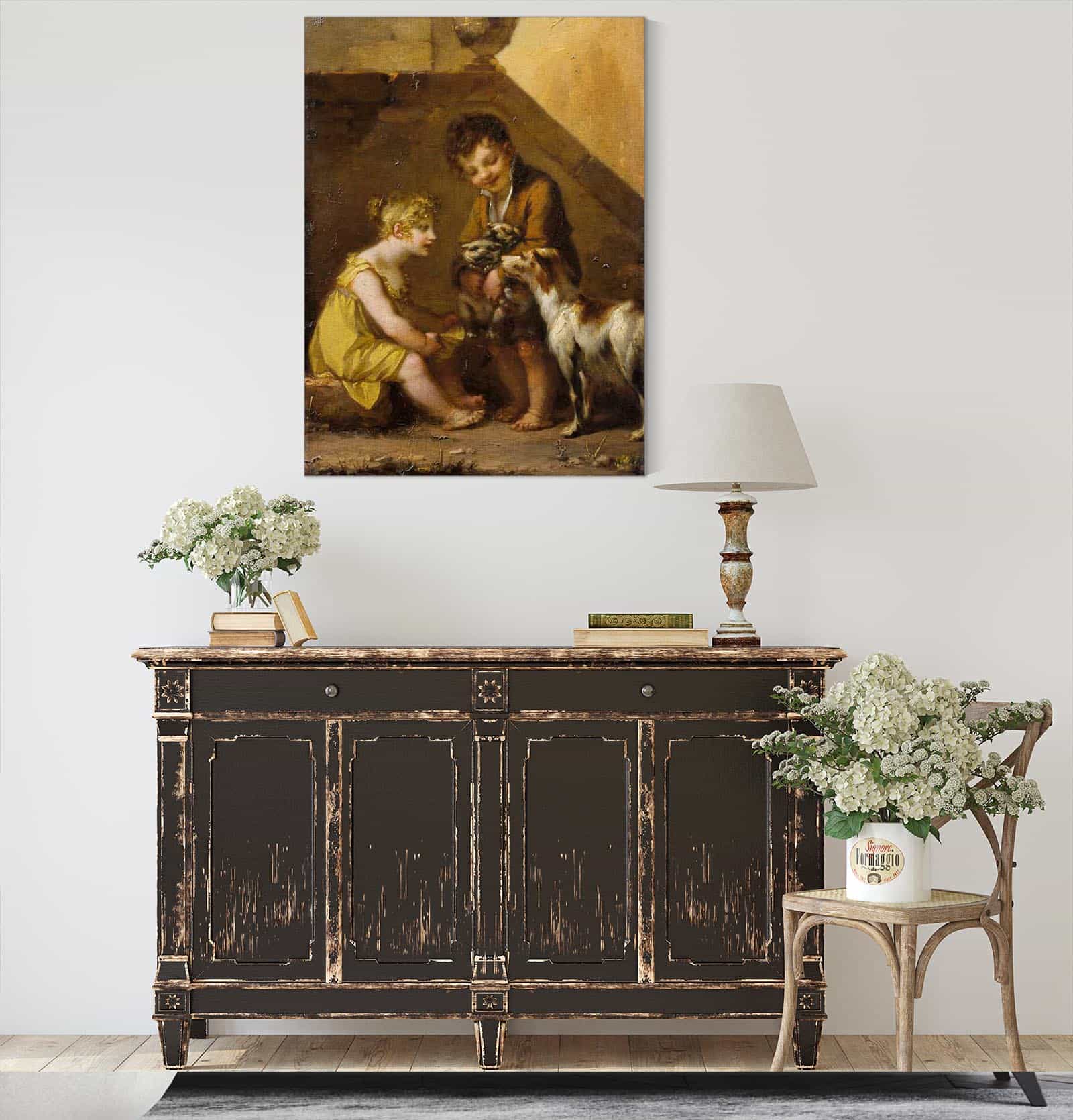 Puppies S by Pierre Paul Prudhon - Image 4