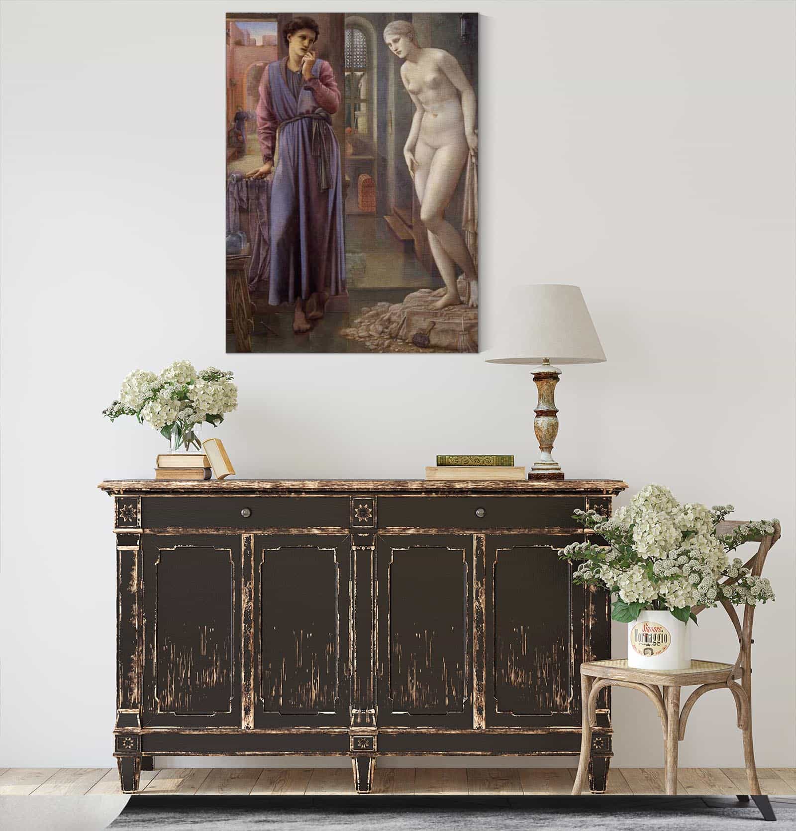 Pygmalion And The Image The Hand Refrains by Sir Edward Coley Burne Jones - Image 4
