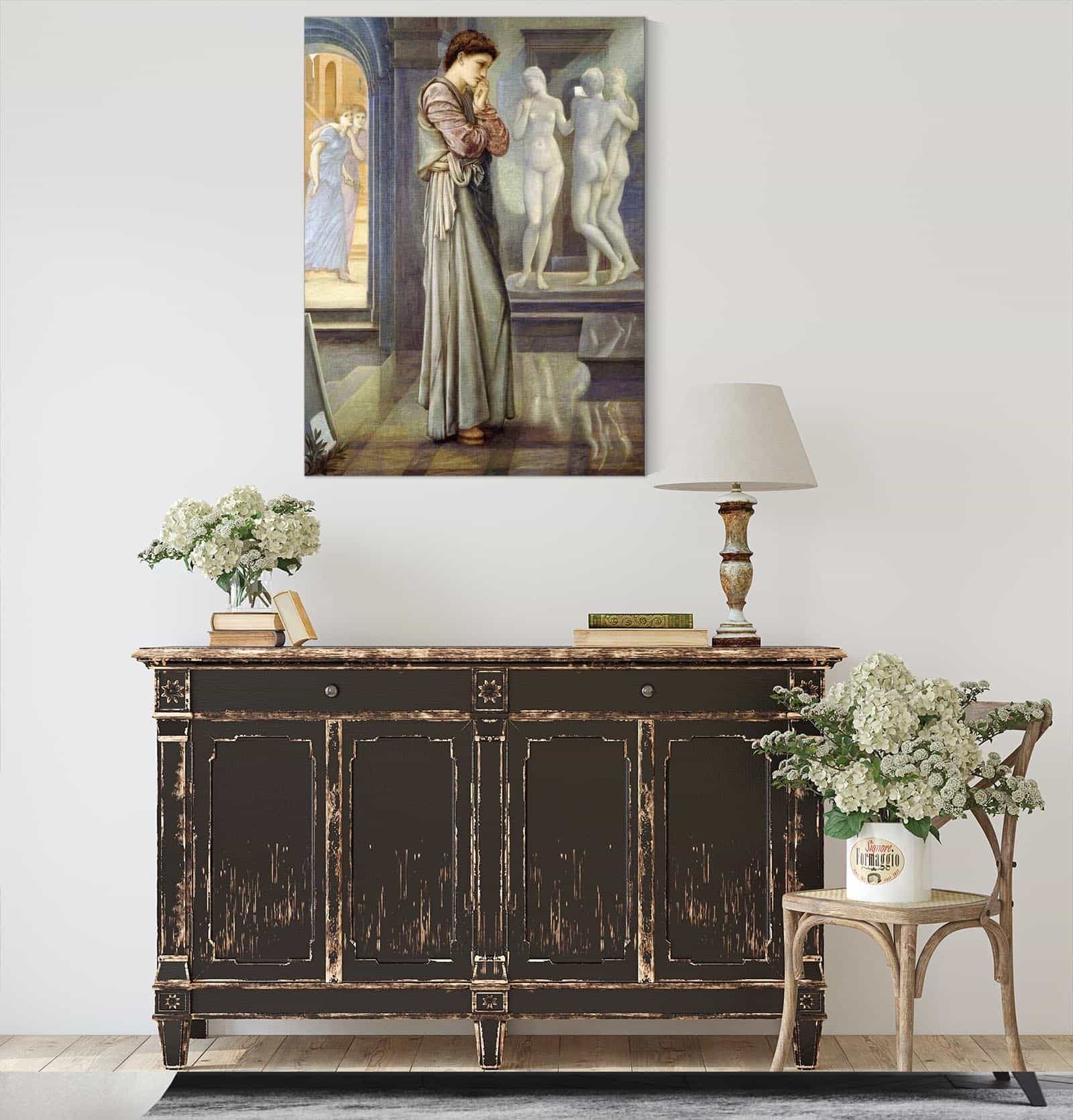 Pygmalion And The Image The Heart Desires by Sir Edward Coley Burne Jones - Image 4