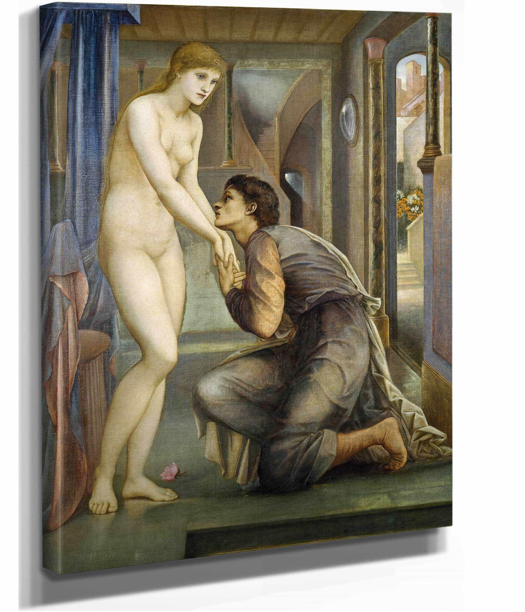 Pygmalion And The Image The Soul Attains by Sir Edward Coley Burne Jones - Image 2