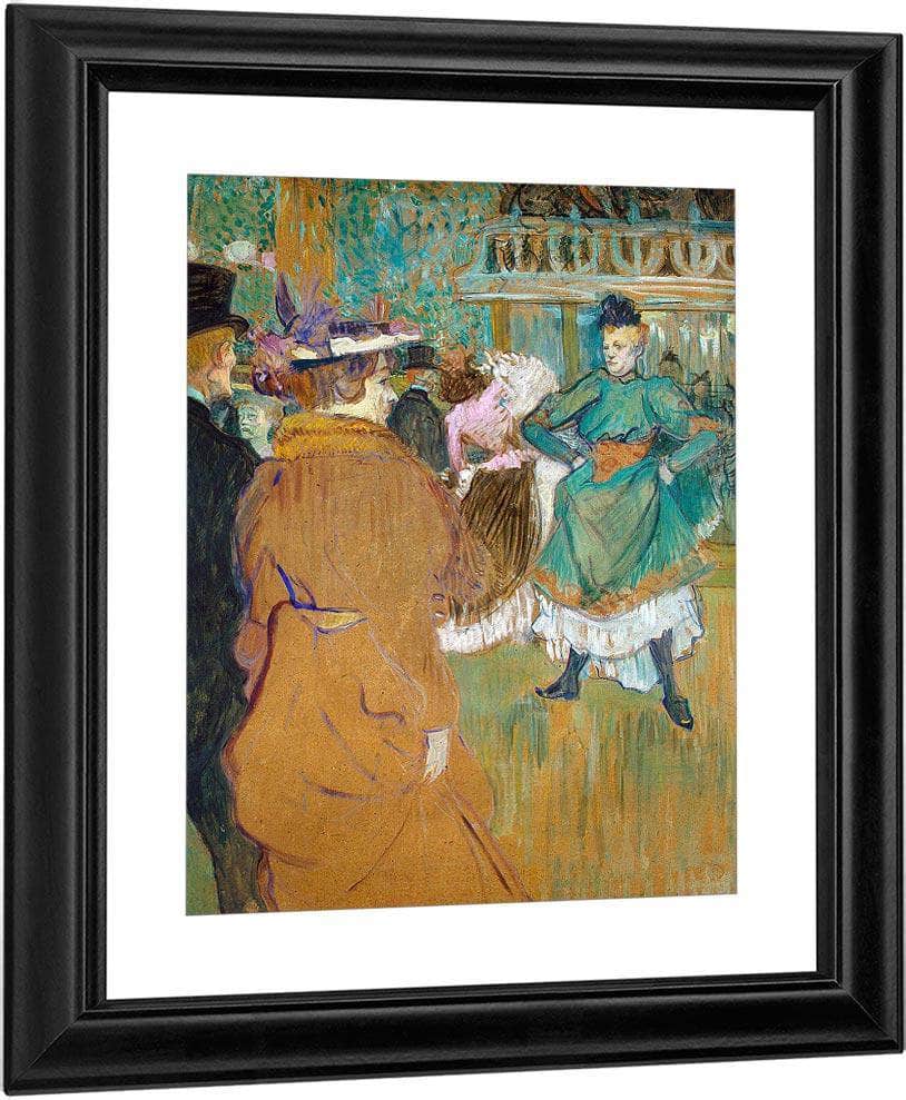 Quadrille At The Moulin Rouge By Henri De Lautrec Toulouse - Image 3