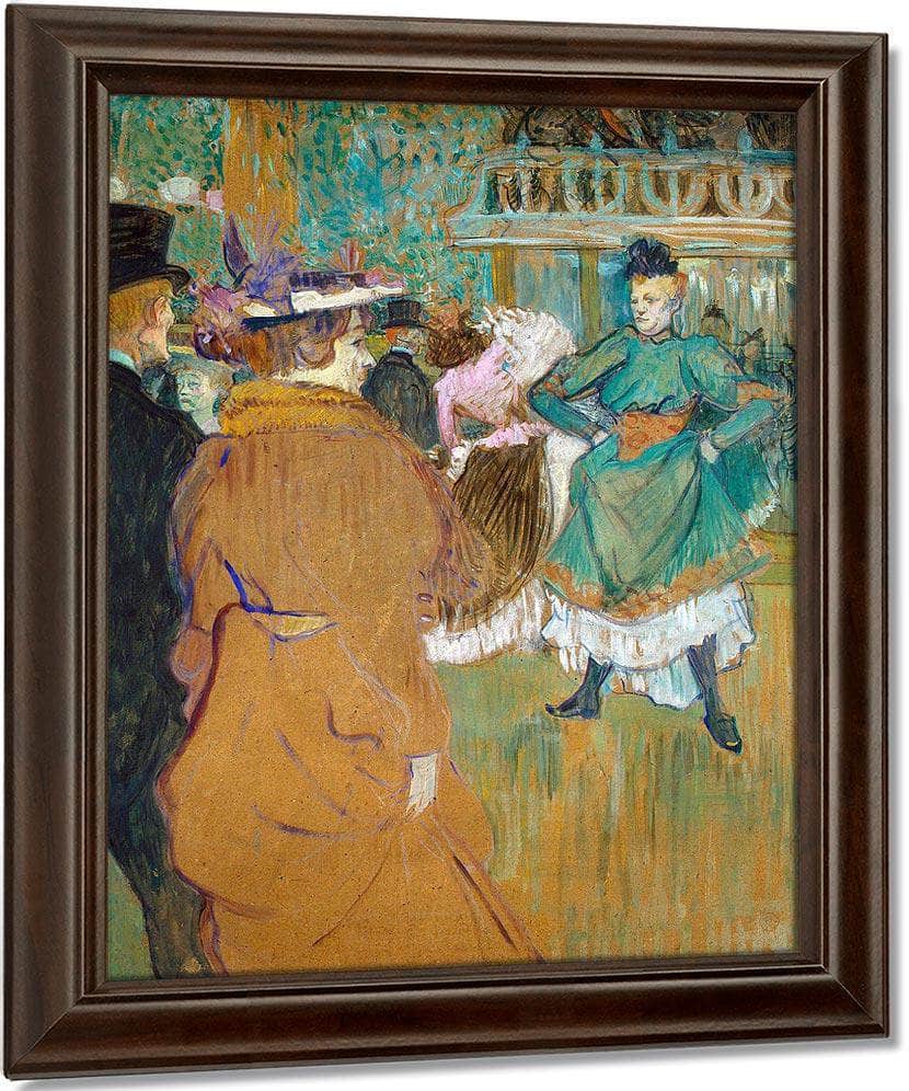 Quadrille At The Moulin Rouge By Henri De Lautrec Toulouse - Image 5