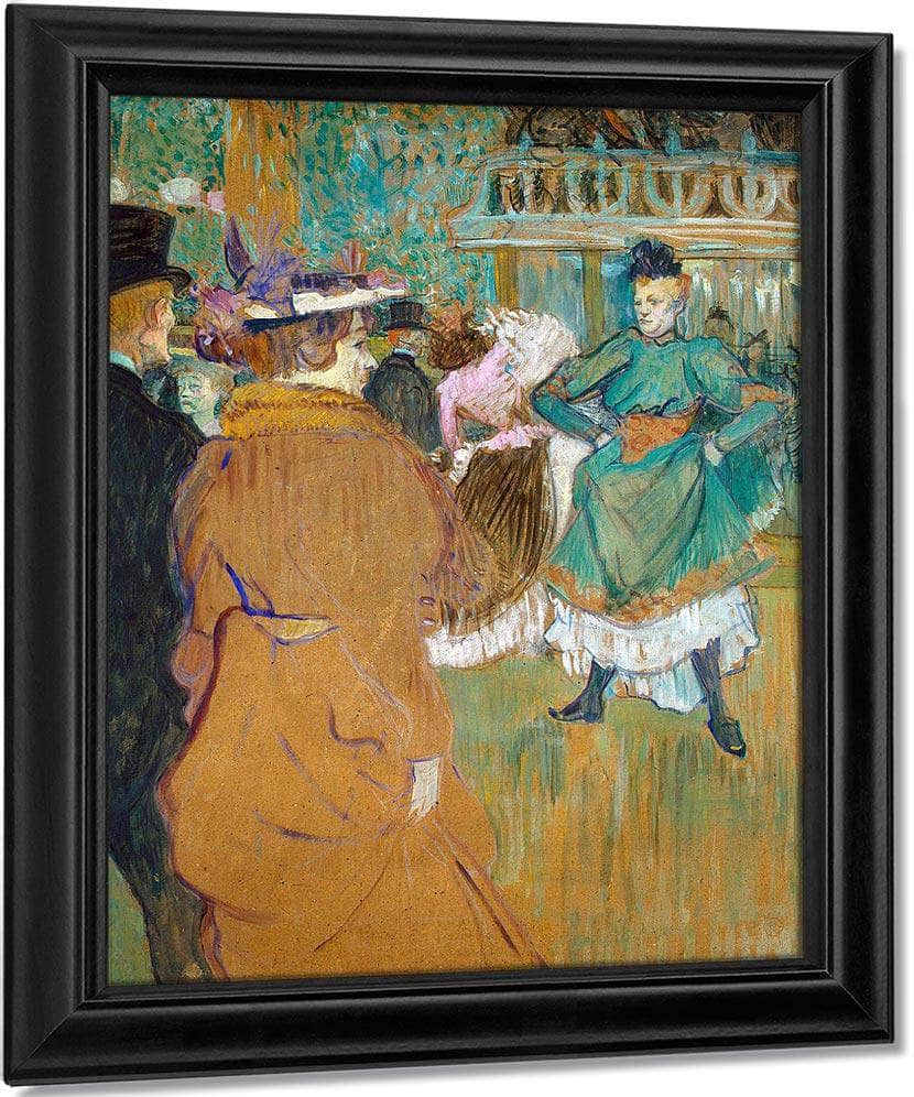 Quadrille At The Moulin Rouge By Henri De Lautrec Toulouse - Image 7