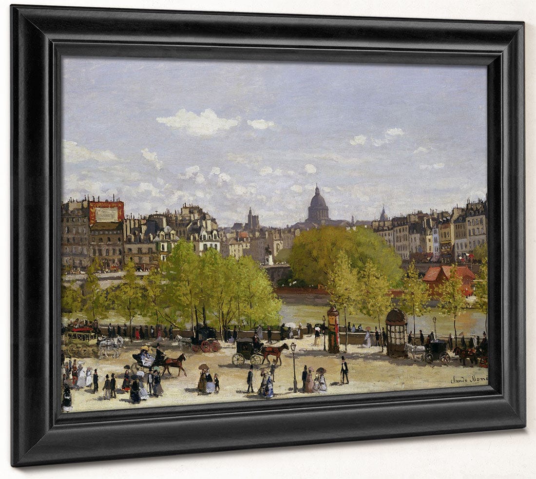 Quai Du Louvre, Paris, By Claude Monet - Image 6